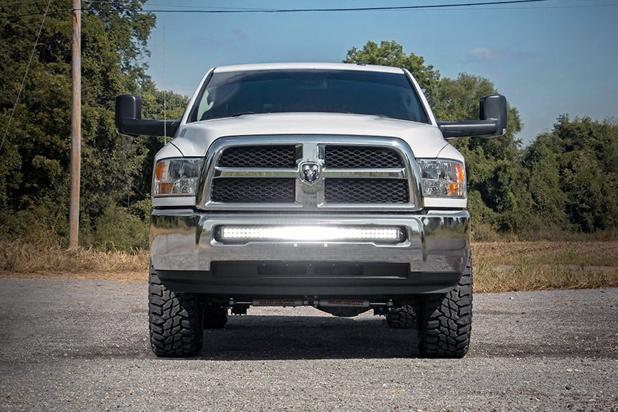 Rough Country - LED Bumper Mount - 40" Curved - Ram 2500/3500 4WD (2010-2018) - Image 4