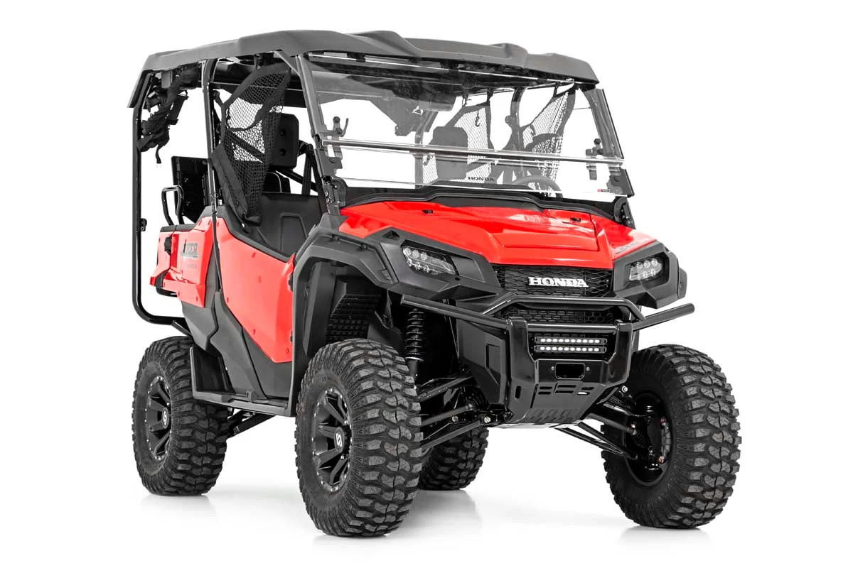 Rough Country - LED Light Kit - Bumper Mount - 10" Black Slimline Pair - Honda Pioneer 1000 - Image 3