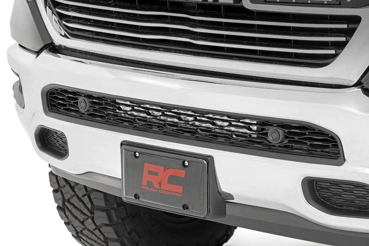 Rough Country - LED Light Kit - Bumper Mount - 20" Black Dual Row - White DRL - Ram 1500 (19-24) - Image 6