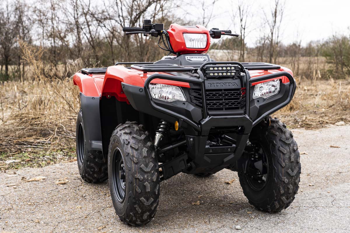 Rough Country - LED Light Kit - Bumper Mount - 6" Black Slimline Pair - Honda Foreman 500 - Image 6