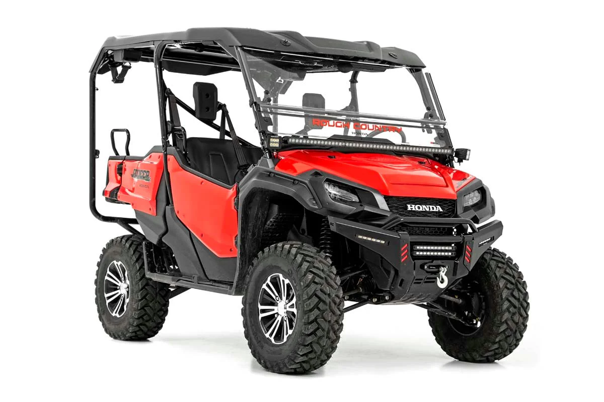 Rough Country - LED Light Kit - Cage Mount - 50" Black Single Row - Honda Pioneer 1000 - Image 3