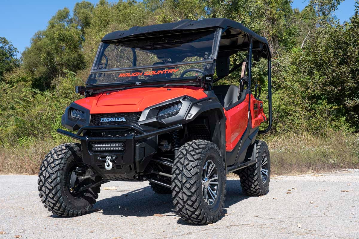 Rough Country - LED Light Kit - Cage Mount - 50" Black Single Row - Honda Pioneer 1000 - Image 6