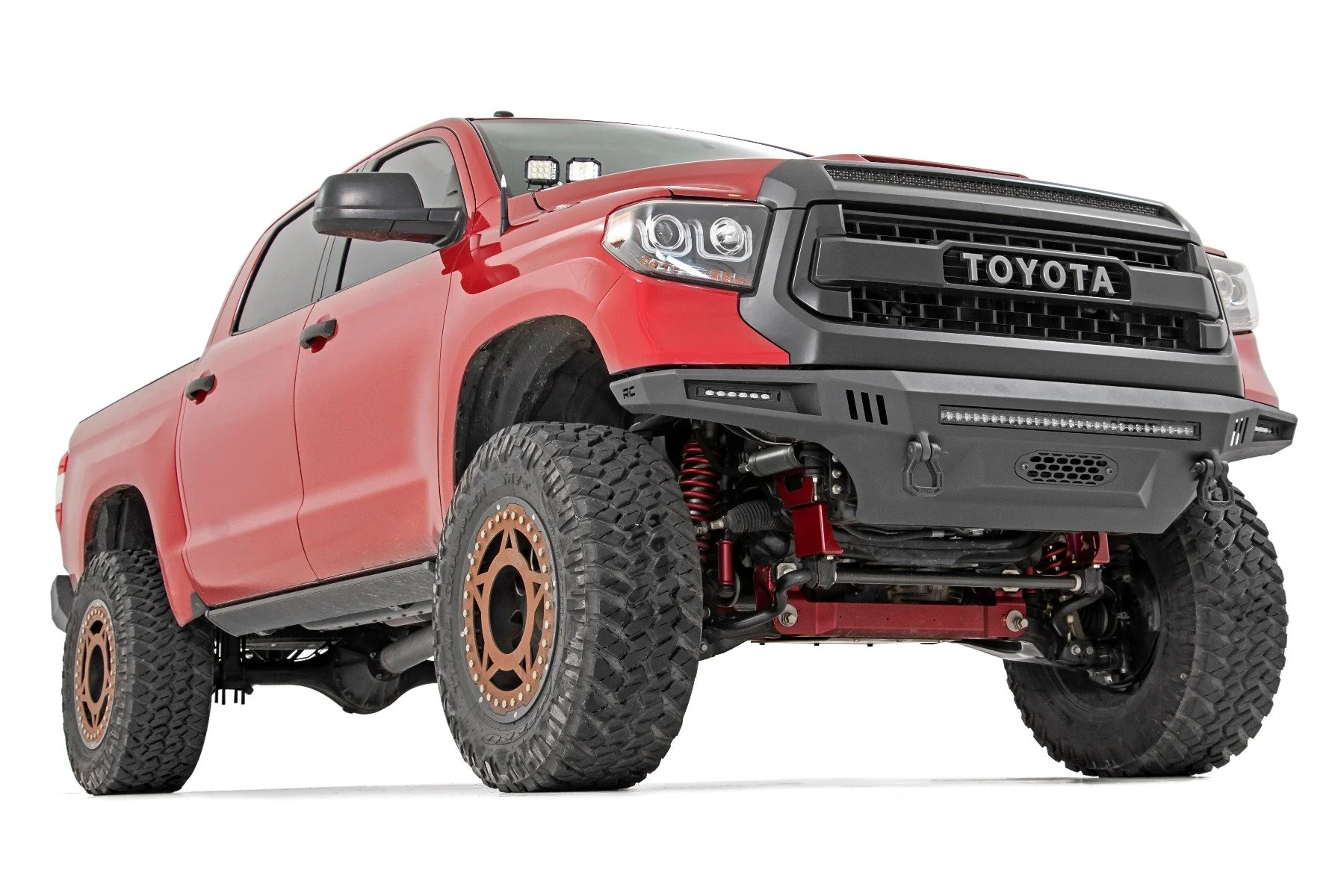 Rough Country - LED Light Kit - Ditch Mount - 3" OSRAM - Wide - Toyota Tundra 2WD/4WD (14-21) - Image 3