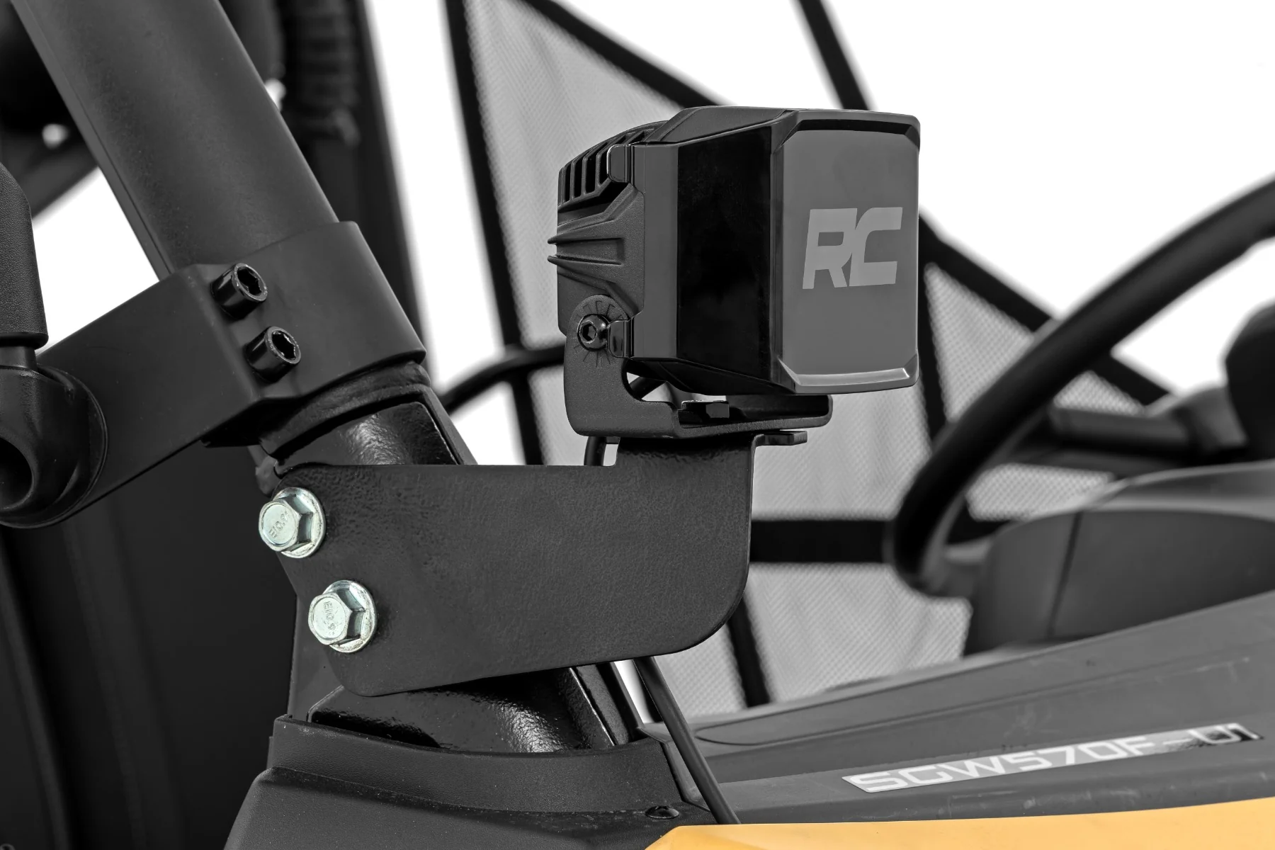 Rough Country - LED Light Kit | Front Mount | 2" Black Pair | White DRL | Segway 570 F - Image 4