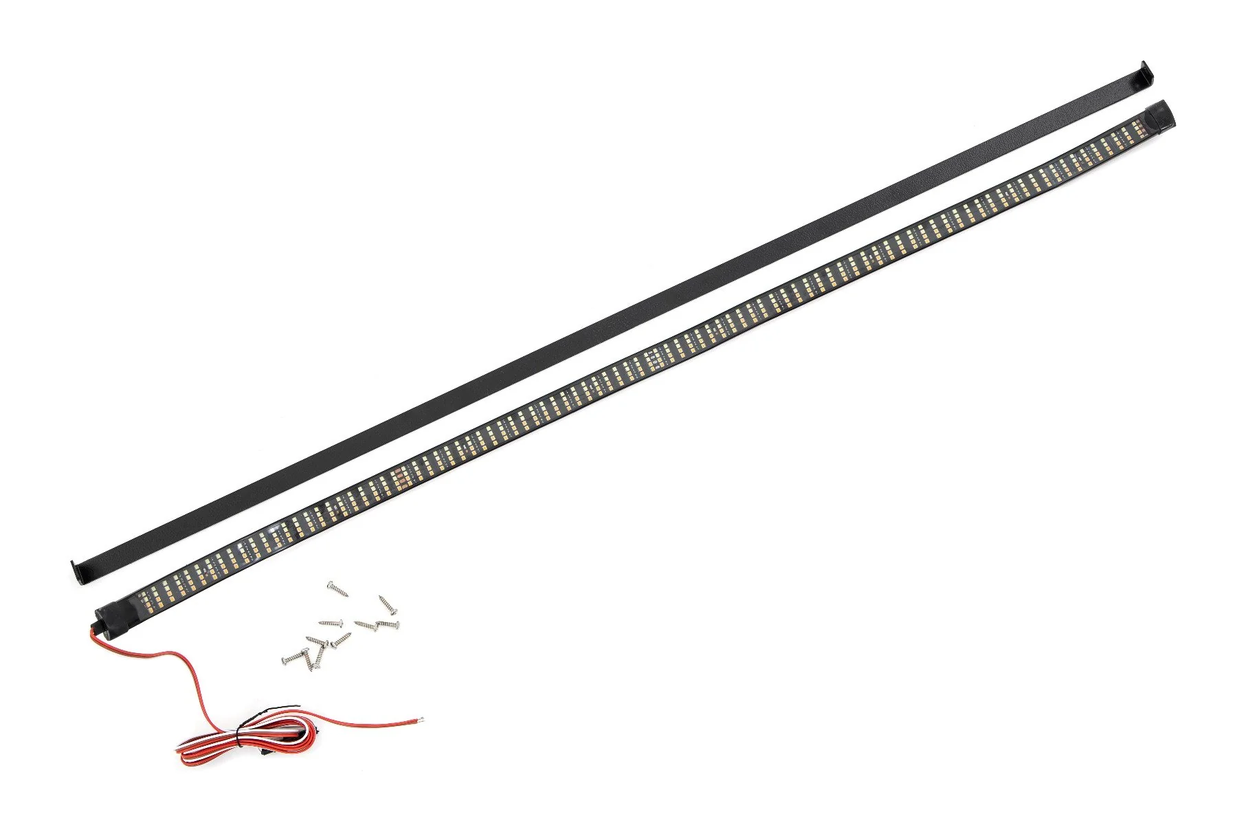 Rough Country - LED Light Kit - Hood Bulge - 40" White/Amber Strip - Toyota Tundra (14-21) - Image 2