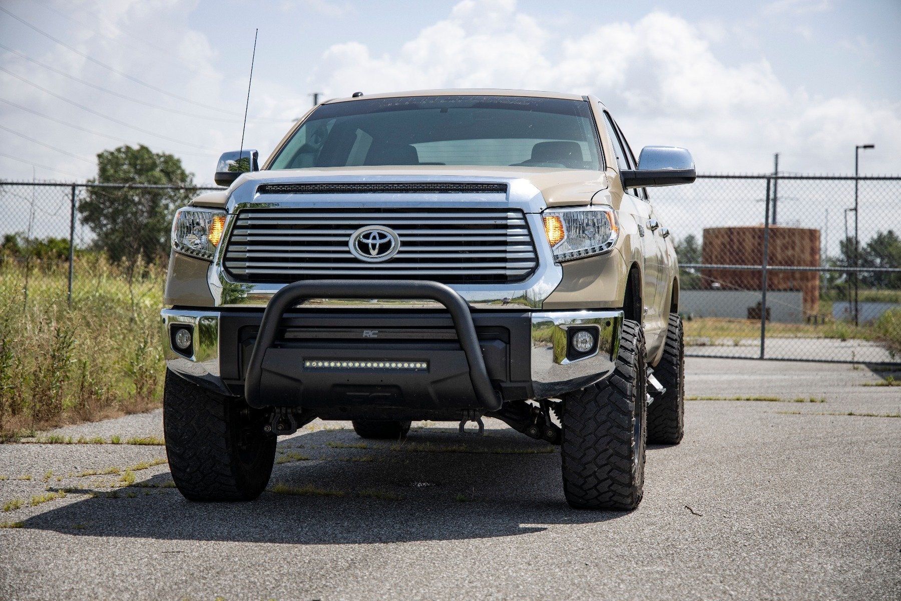 Rough Country - LED Light Kit - Hood Bulge - 40" White/Amber Strip - Toyota Tundra (14-21) - Image 5