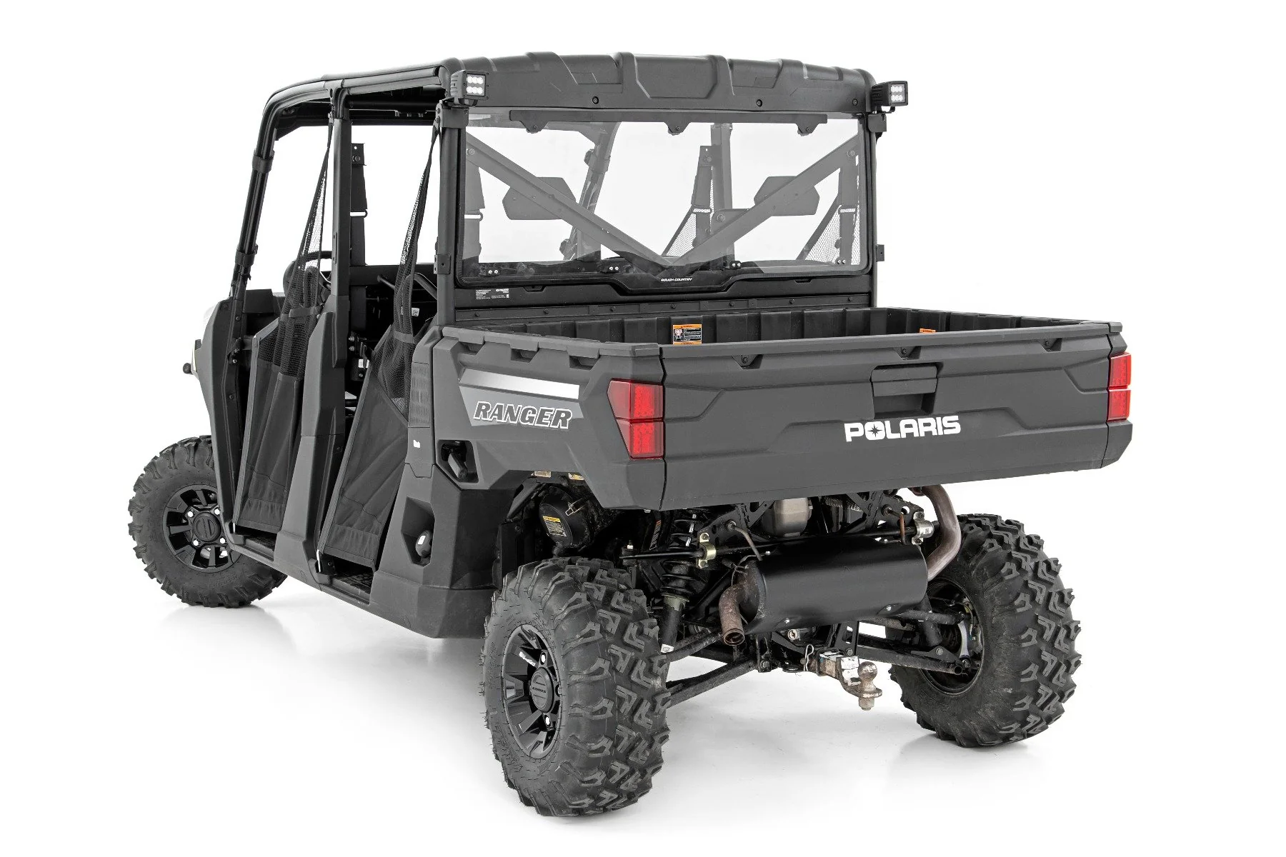 Rough Country - LED Light Kit - Rear Mount - 2" Black Pair - Flood - Polaris Ranger XP 1000 - Image 6