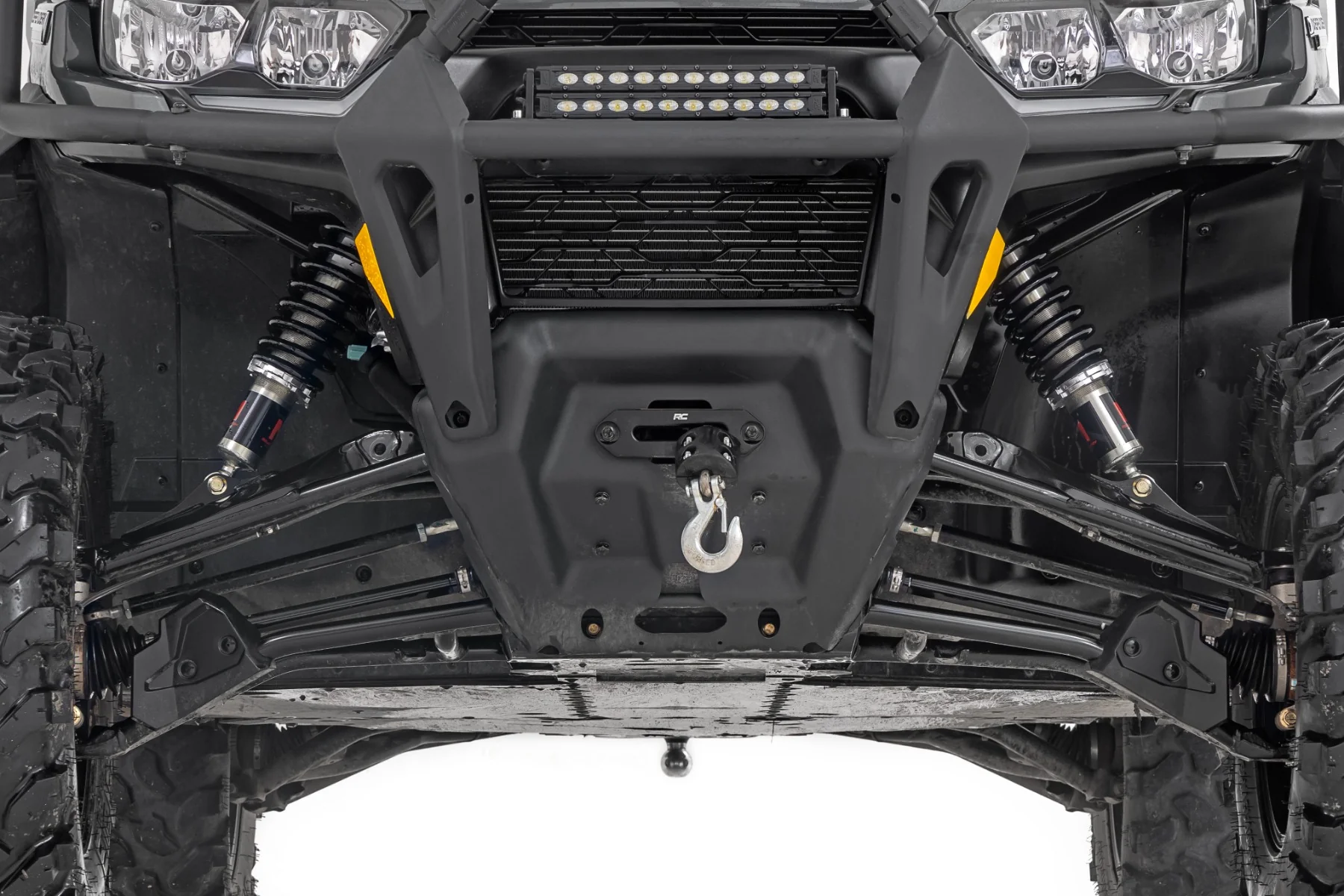 Rough Country - M1 Front Coil Over Shocks - Ride Height Adjust - Can-Am Defender MAX HD10 - Image 5