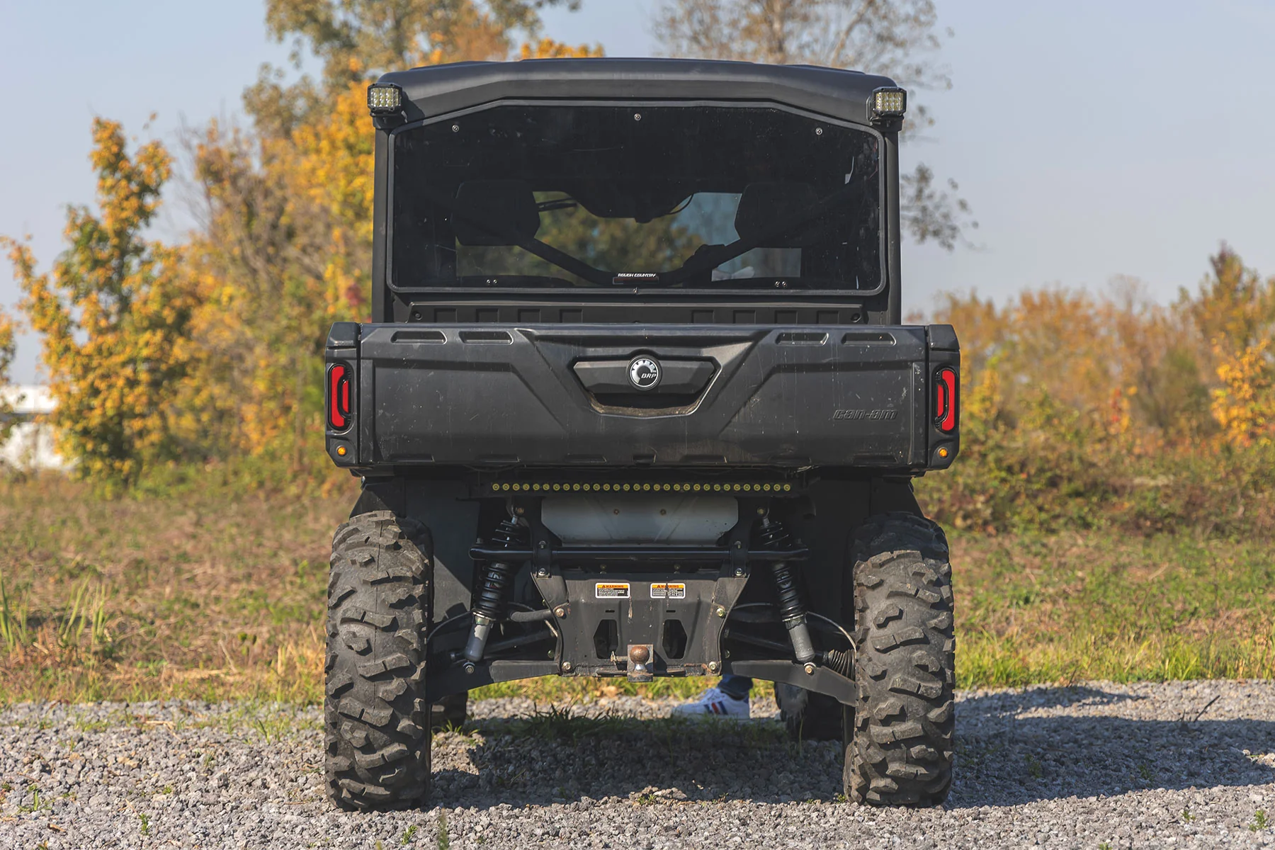 Rough Country - N3 Rear Coil Over Shocks - Stock - Can-Am Defender HD 5/HD 8/HD 9 - Image 4
