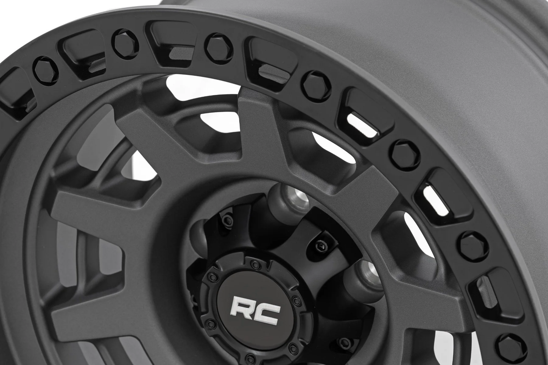 Rough Country - Rough Country 85 Series Wheel/One-Piece/Gunmetal Gray/Black/15x8/5x4.5/-19mm - Image 6