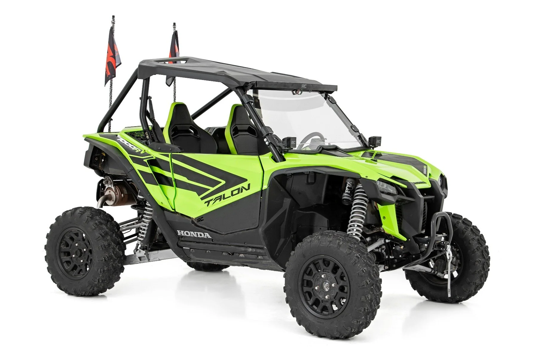 Rough Country - Whip Mount - Bed - 4' Multl-Color LED Whip Pair - Honda Talon 1000 - Image 3