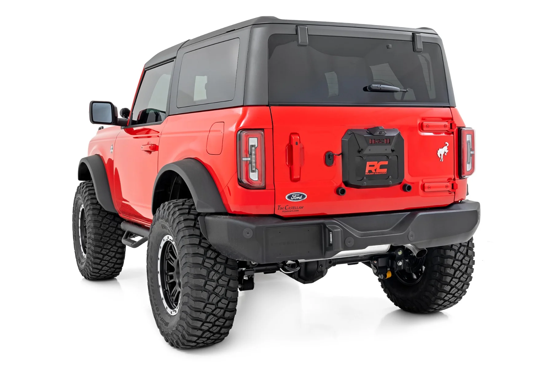 Rough Country - Spare Tire Carrier Delete Kit - Ford Bronco 4WD (2021-2025) - Image 3