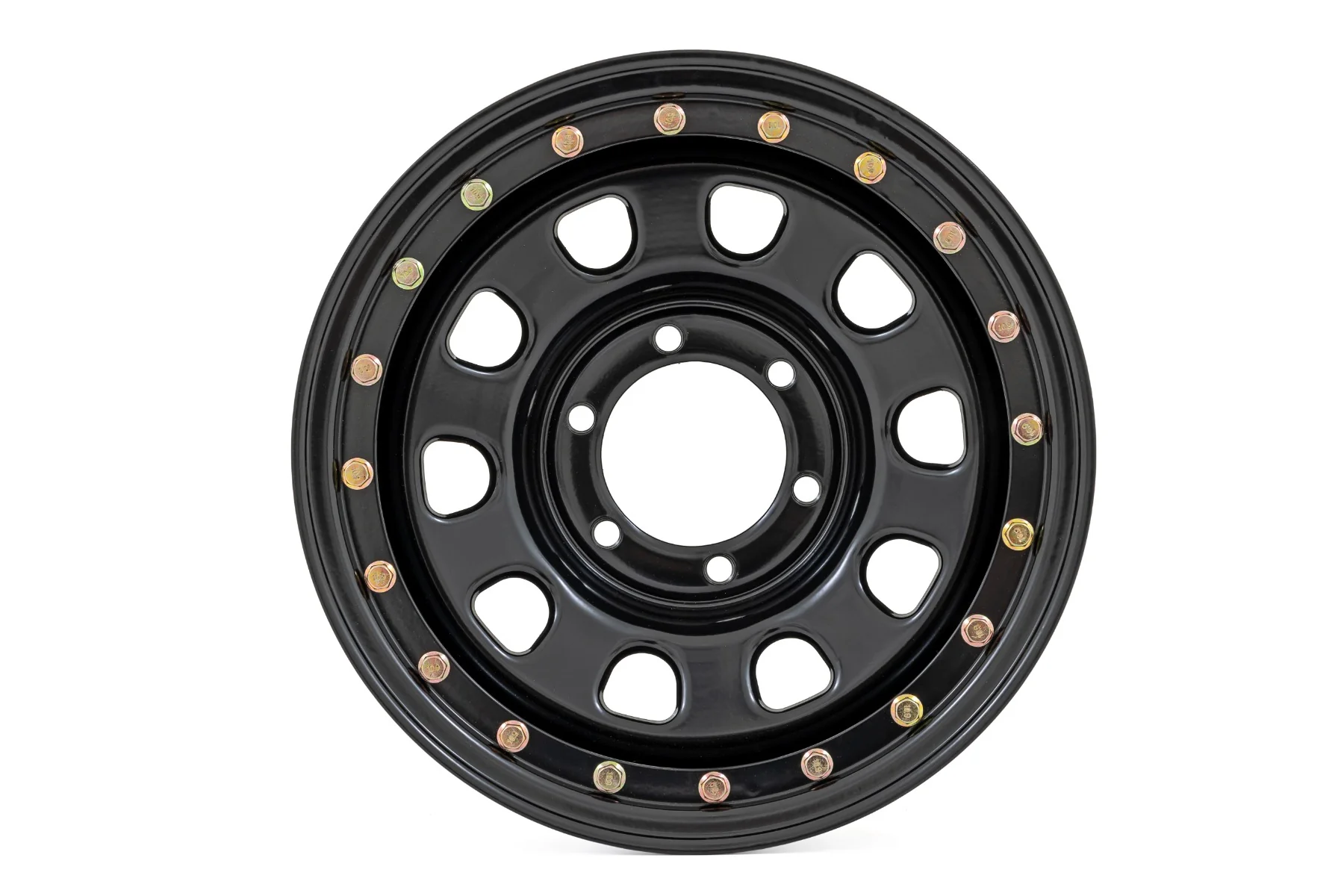 Rough Country - Steel Simulated Bead Lock Wheel/Black/16x8/6x5.5/4.25 Bore/-12 - Image 2