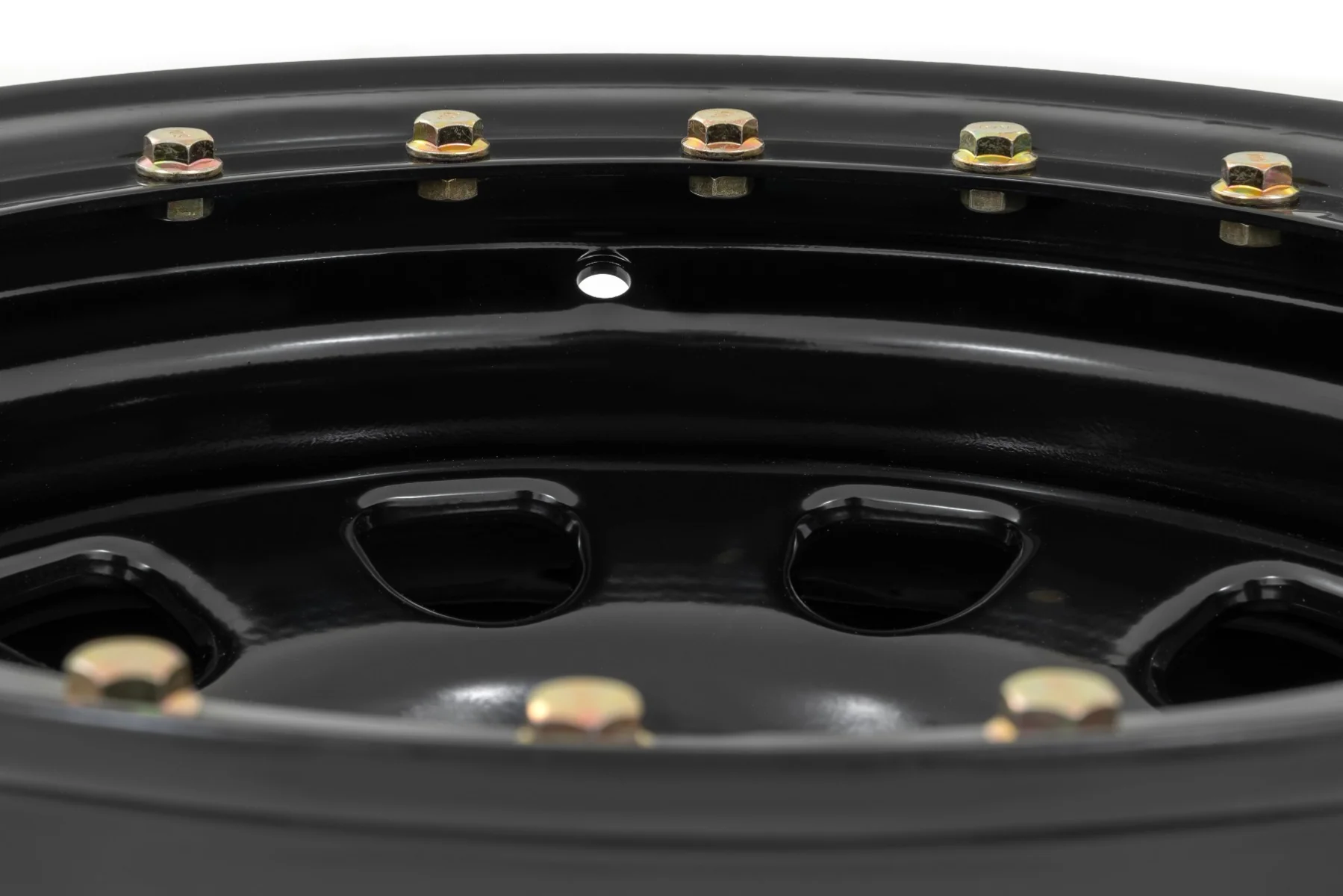 Rough Country - Steel Simulated Bead Lock Wheel/Black/16x8/6x5.5/4.25 Bore/-12 - Image 4