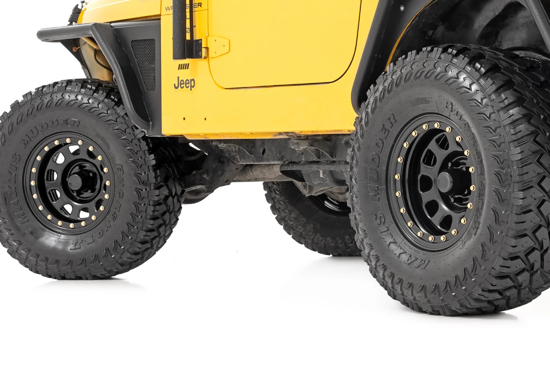 Rough Country - Steel Simulated Bead Lock Wheel/Black/16x8/6x5.5/4.25 Bore/-12 - Image 6