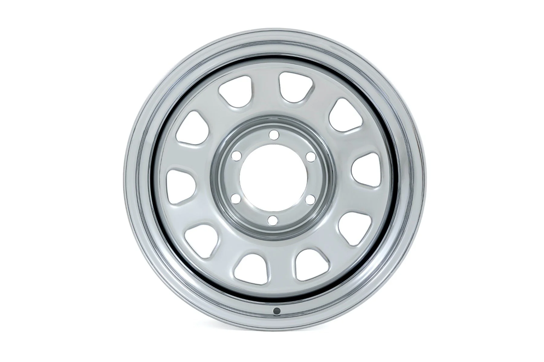 Rough Country - Steel Wheel/Chrome/15x8/5x4.5/3.30 Bore/-19 - Image 2