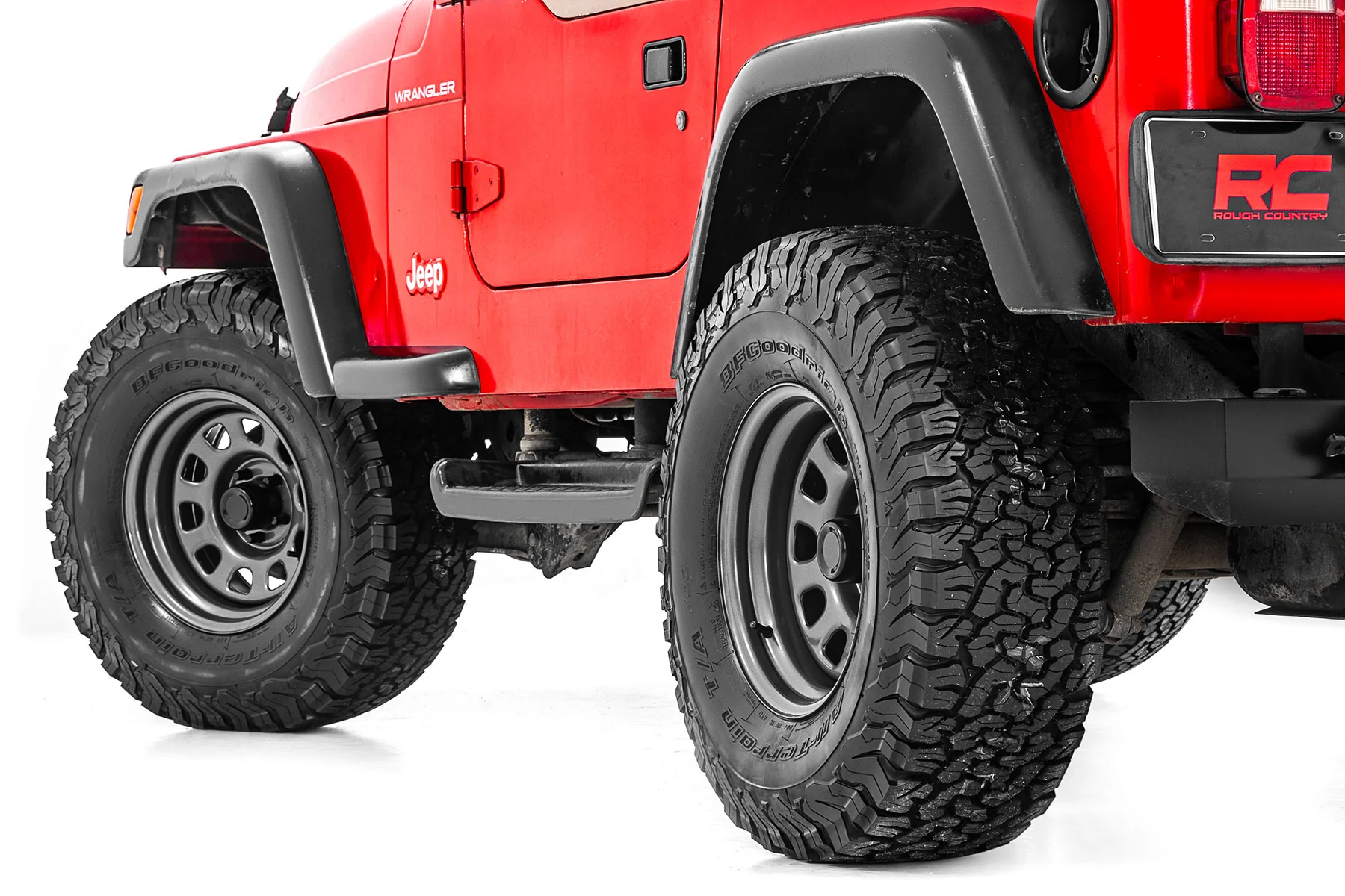 Rough Country - Steel Wheel/Gray/15x8/5x4.5/3.30 Bore/-19 - Image 2