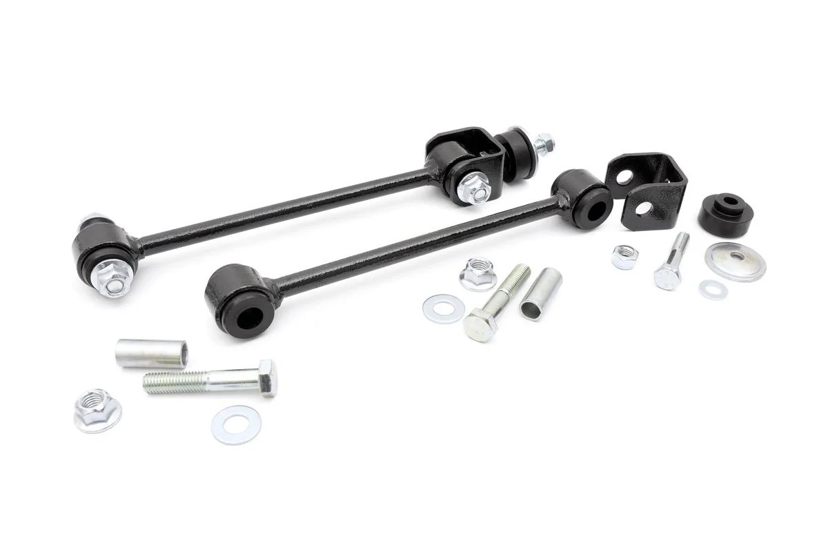 Rough Country - Sway Bar Links - Rear - 4 Inch Lift - Ford F-250 4WD (1980-1997) - Image 2