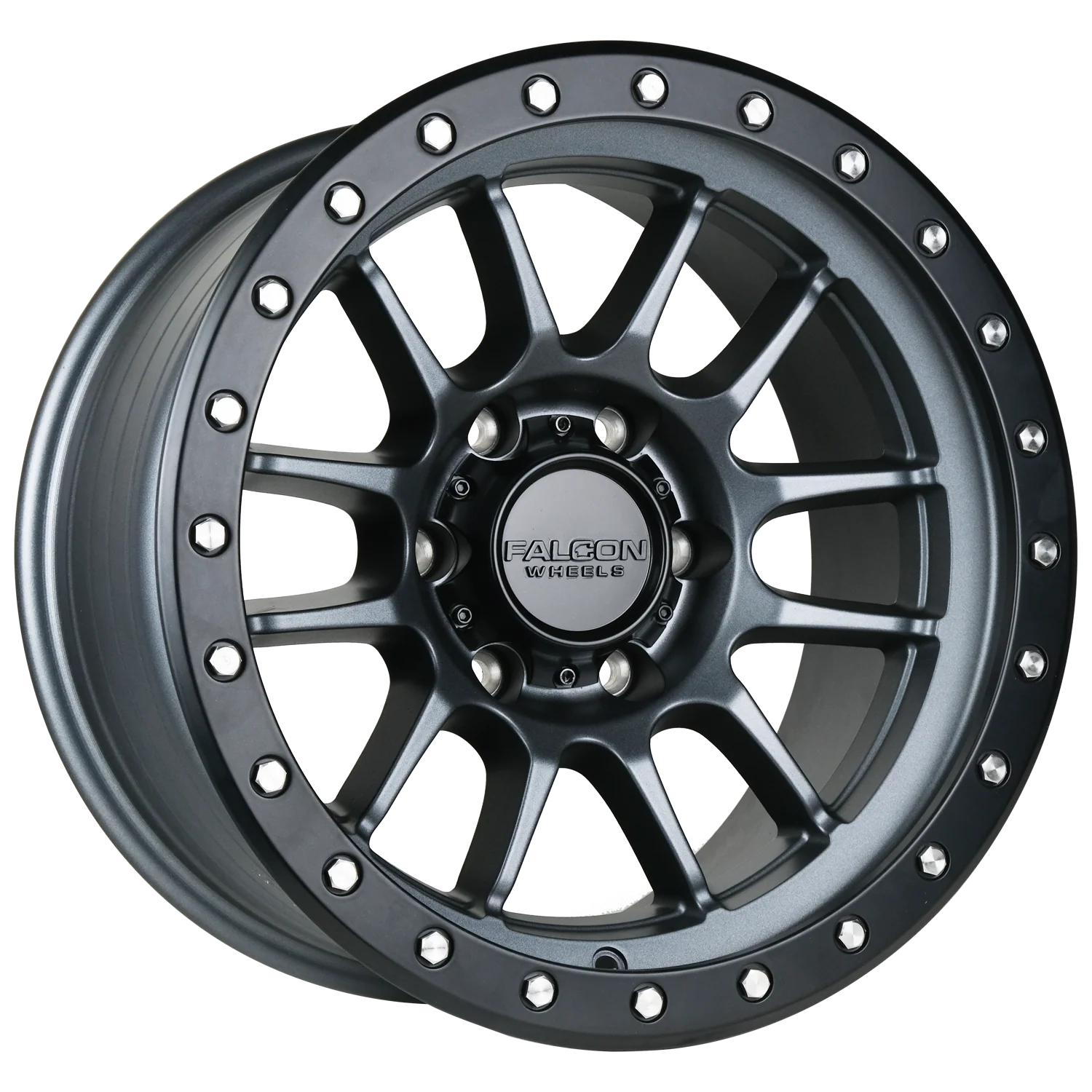 T7 - Matte Gunmetal 17x9