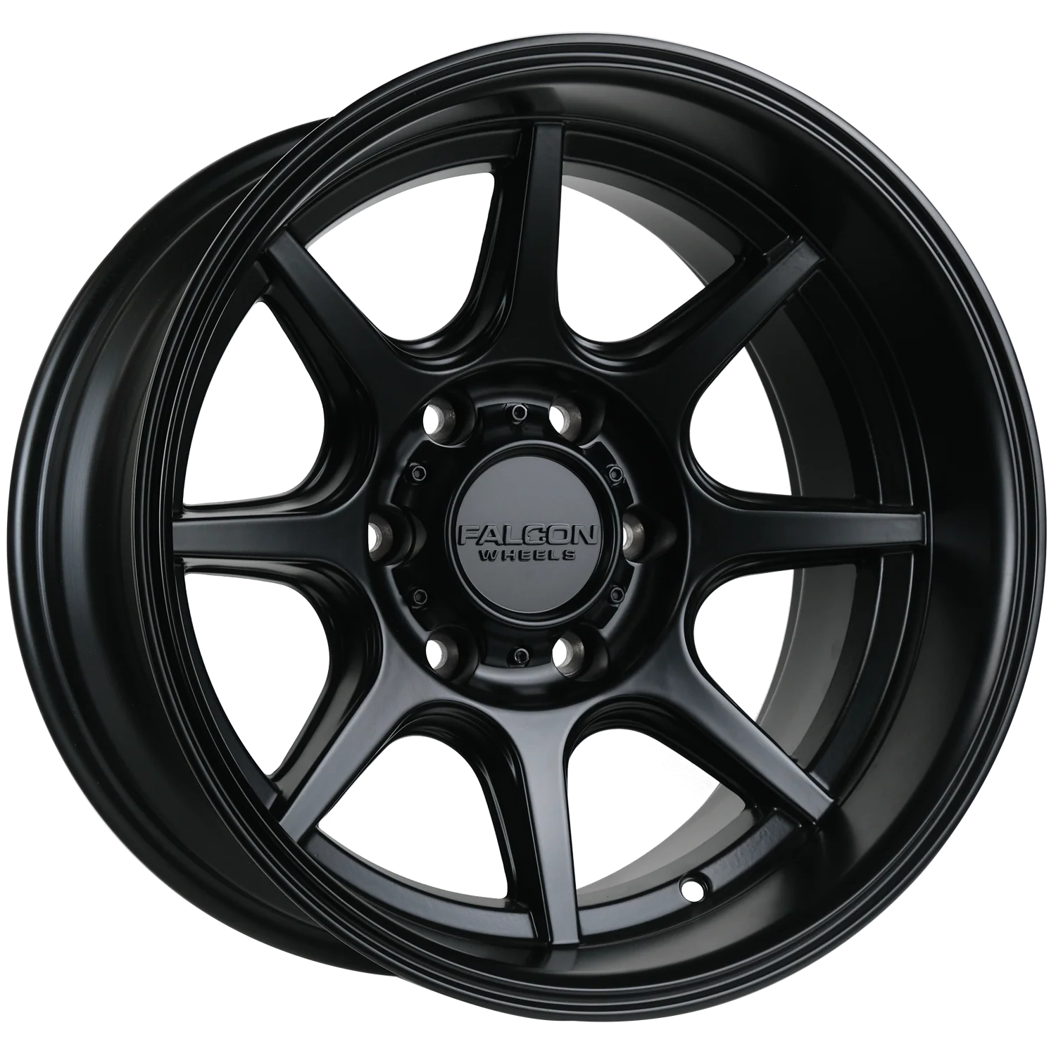 T8 "Seeker"- Matte Black 17x9