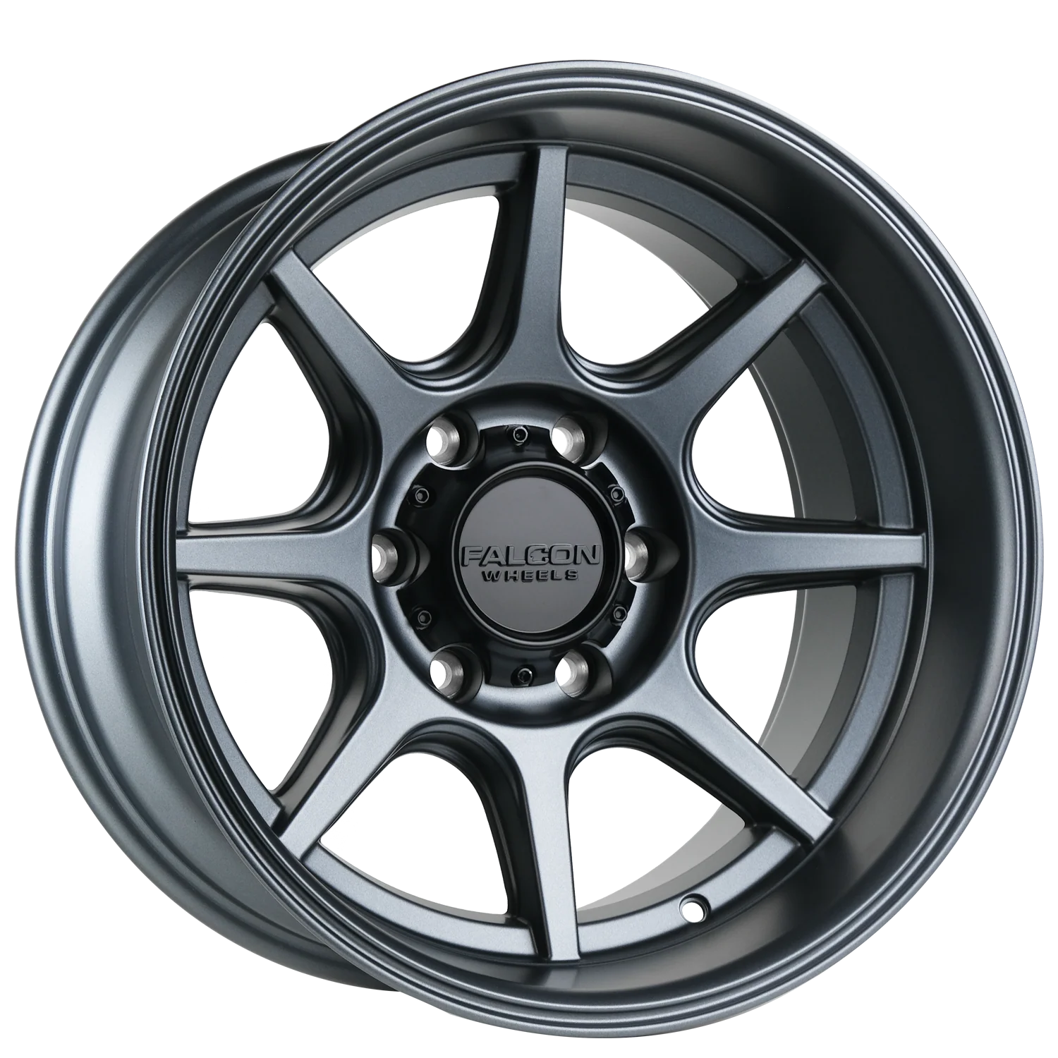 T8 "Seeker"- Matte Gunmetal 17x9