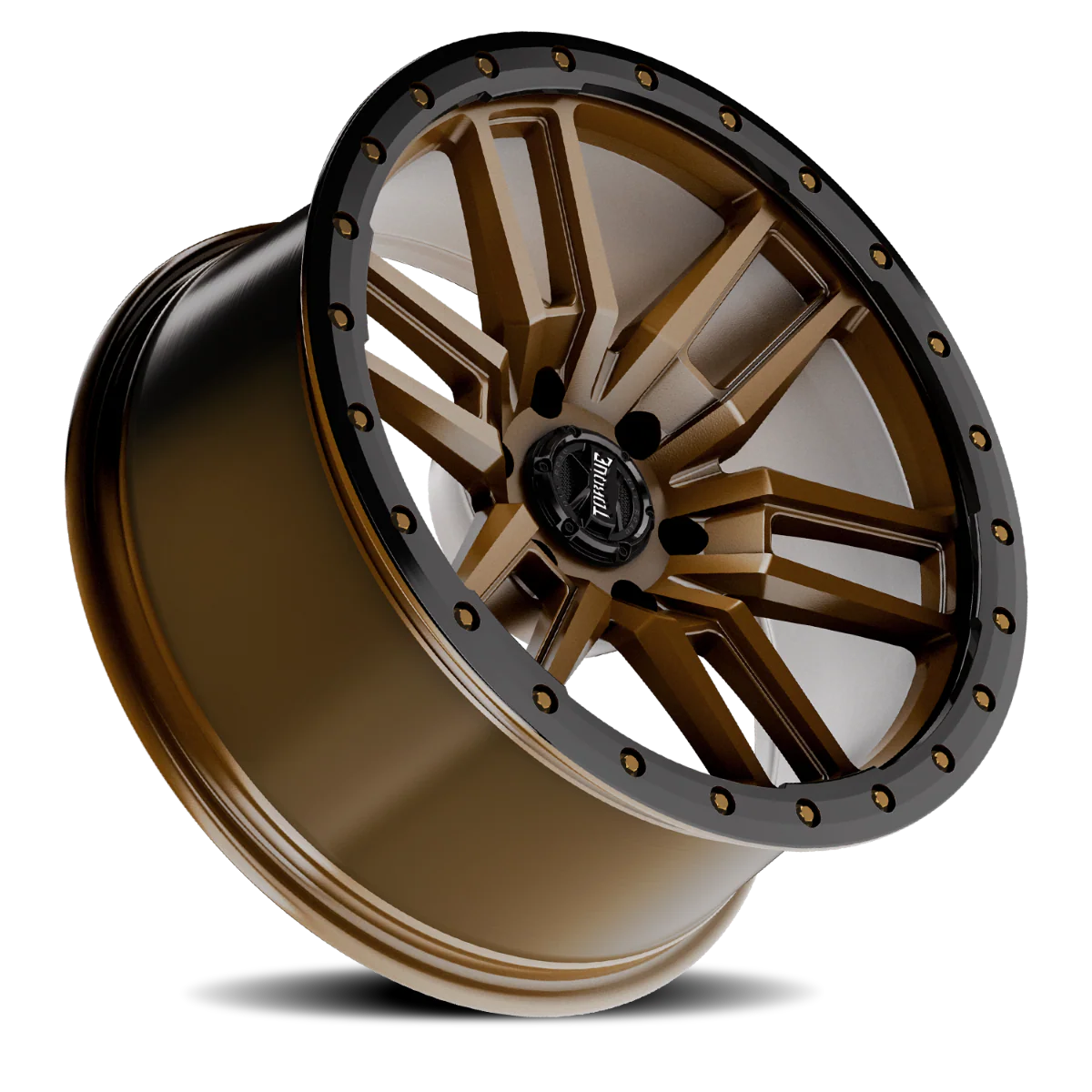 Rough Country - Torque Pritchett/Bronze w/Black Lip/18x9/6x5.5/-12mm - Image 3