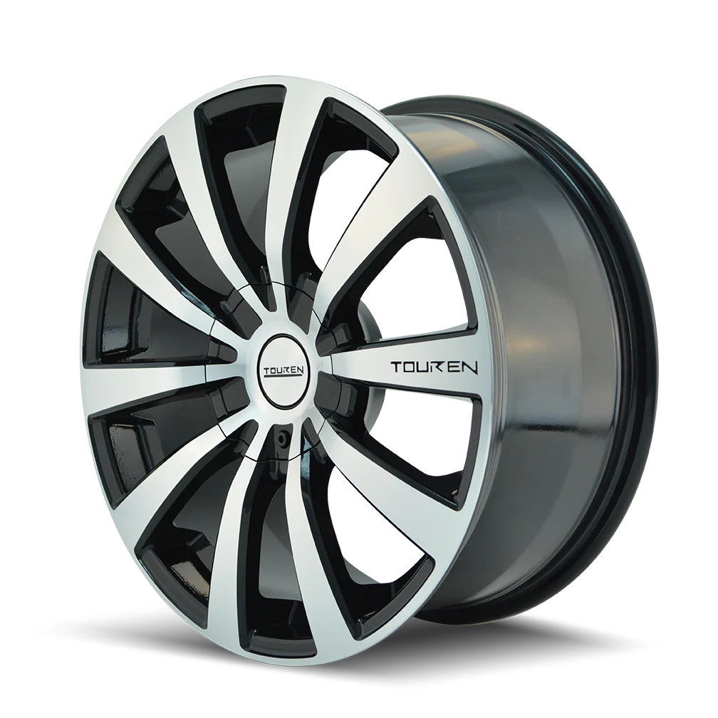 Touren - TOUREN TR3 3130 GLOSS BLACK MACHINED 16X7 5-112/5-120 42MM 72.62MM - Image 2