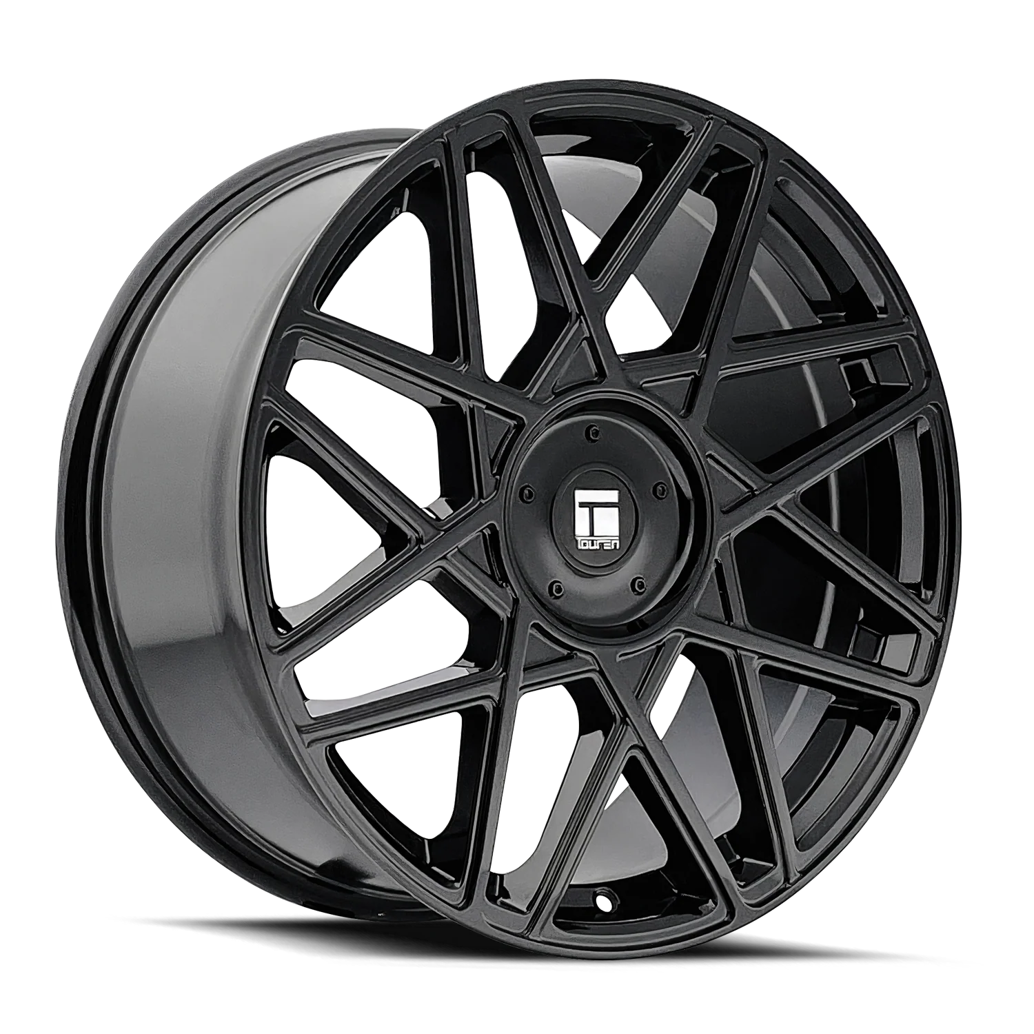 Touren - TOUREN TR66 3266 GLOSS BLACK 18X8 5-112/5-120 35MM 74.1MM