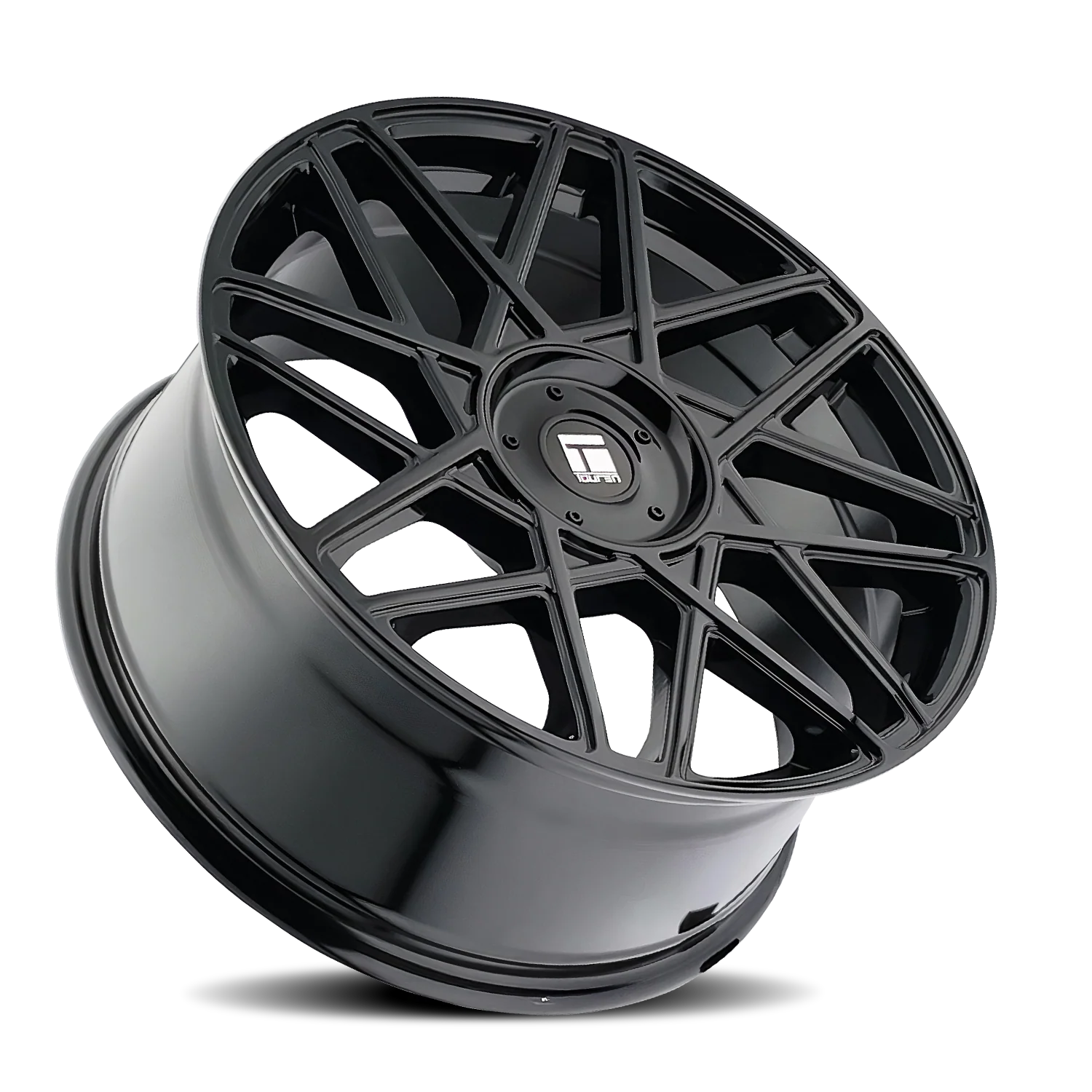 Touren - TOUREN TR66 3266 GLOSS BLACK 18X8 5-112/5-120 35MM 74.1MM - Image 2