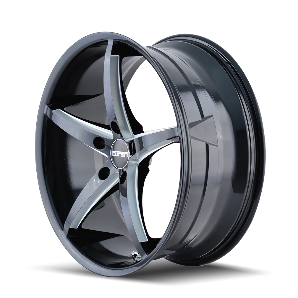 Touren - TOUREN TR70 3270 GLOSS BLACK MILLED 17X7.5 5-115 40MM 72.62MM - Image 4