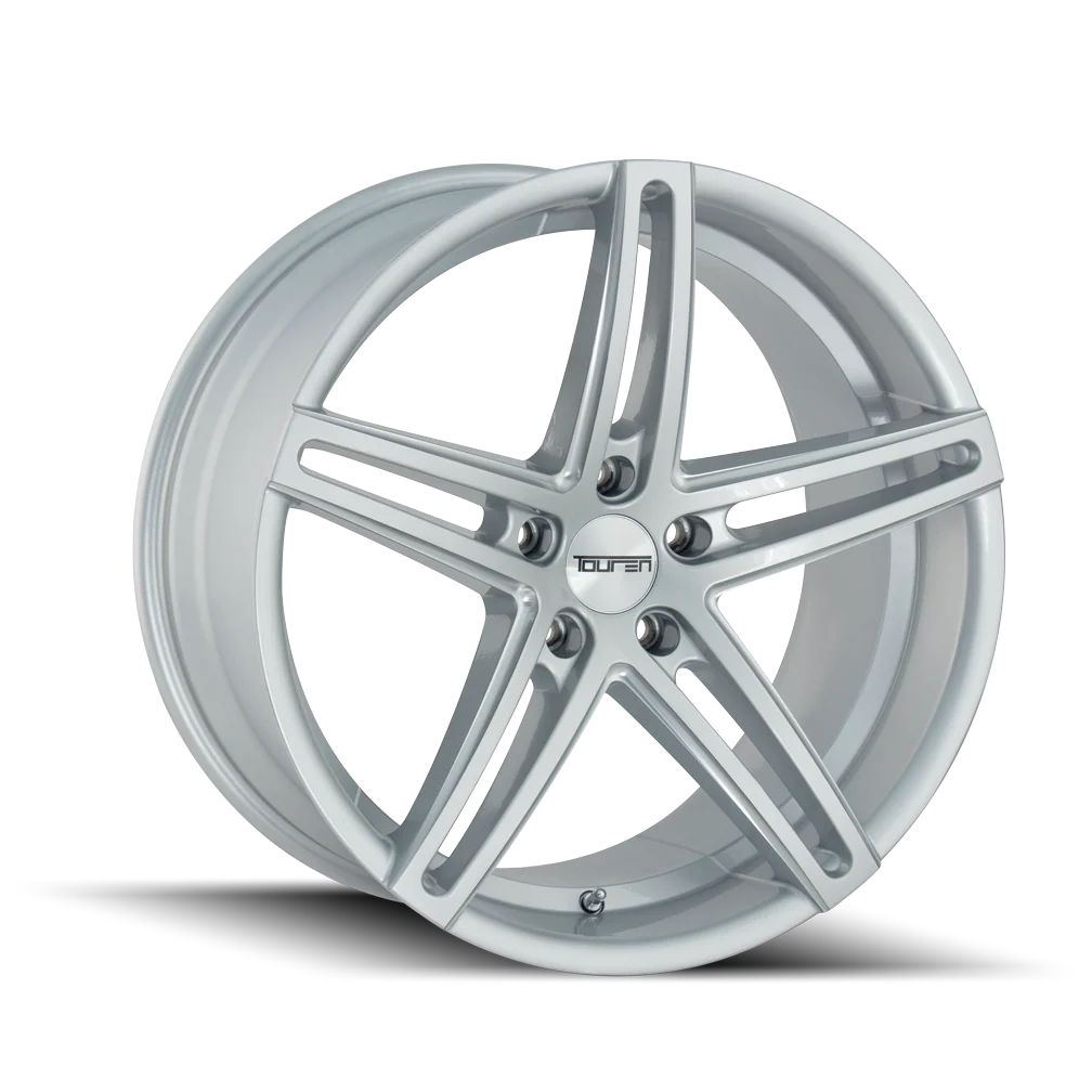 Touren - TOUREN TR73 3273 GLOSS SILVER MILLED 20X10 5-120 20MM 74.10MM