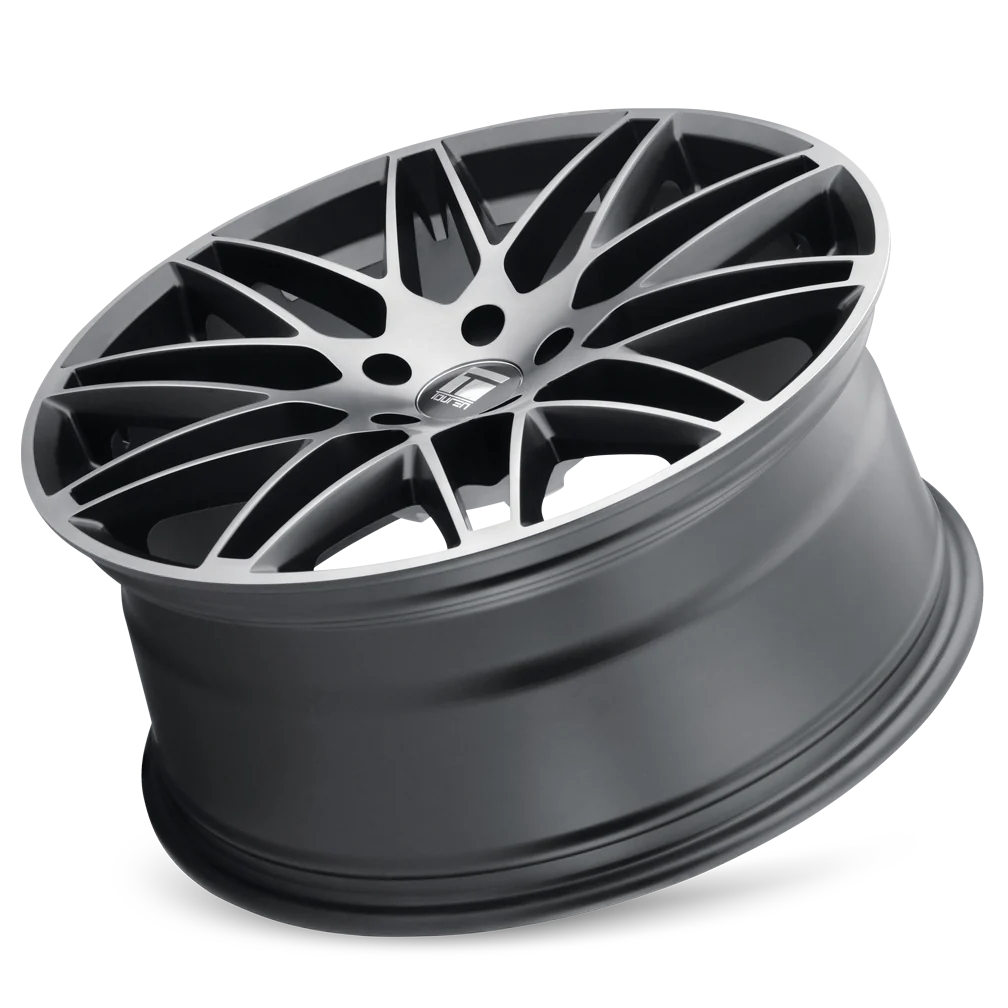 Touren - TOUREN TR75 3275 MATTE BLACK BRUSHED WITH DARK 19X9.5 5-114.3 38MM 72.6MM - Image 3