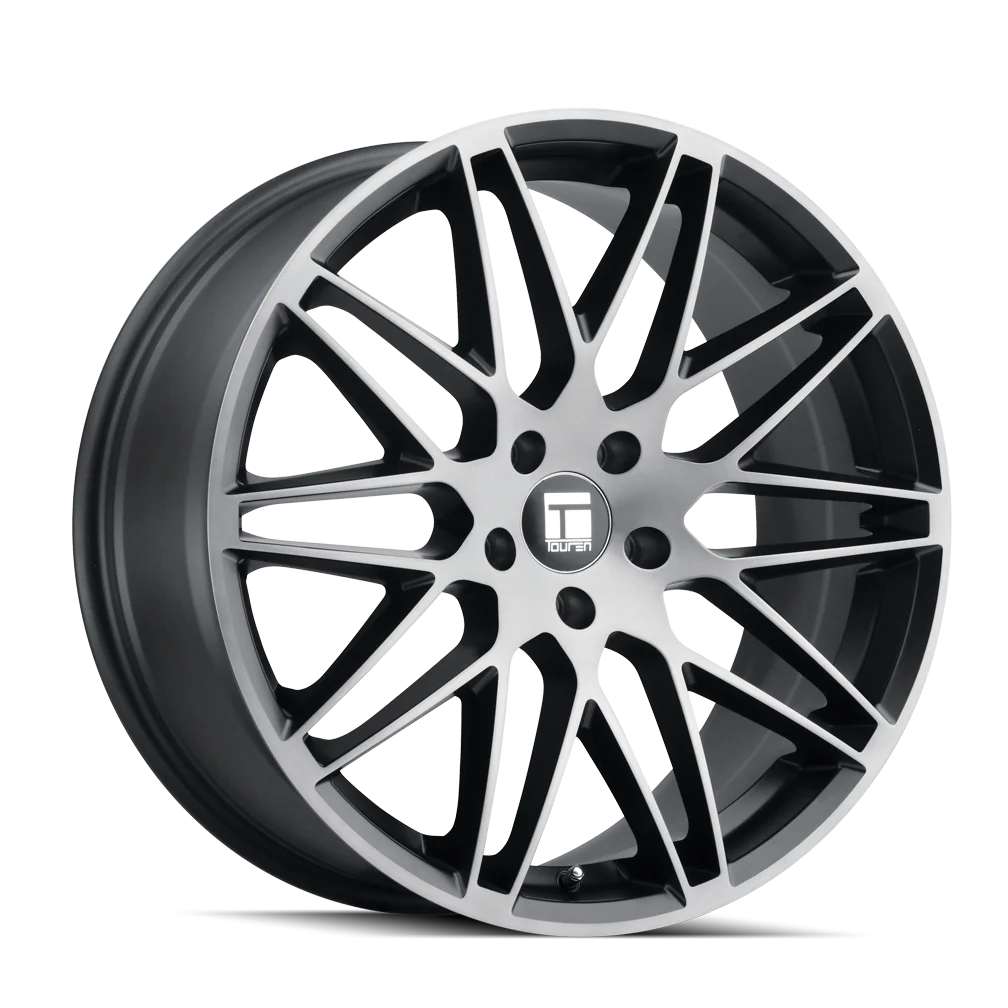 Touren - TOUREN TR75 3275 MATTE BLACK BRUSHED WITH DARK 19X9.5 5-114.3 38MM 72.6MM - Image 4