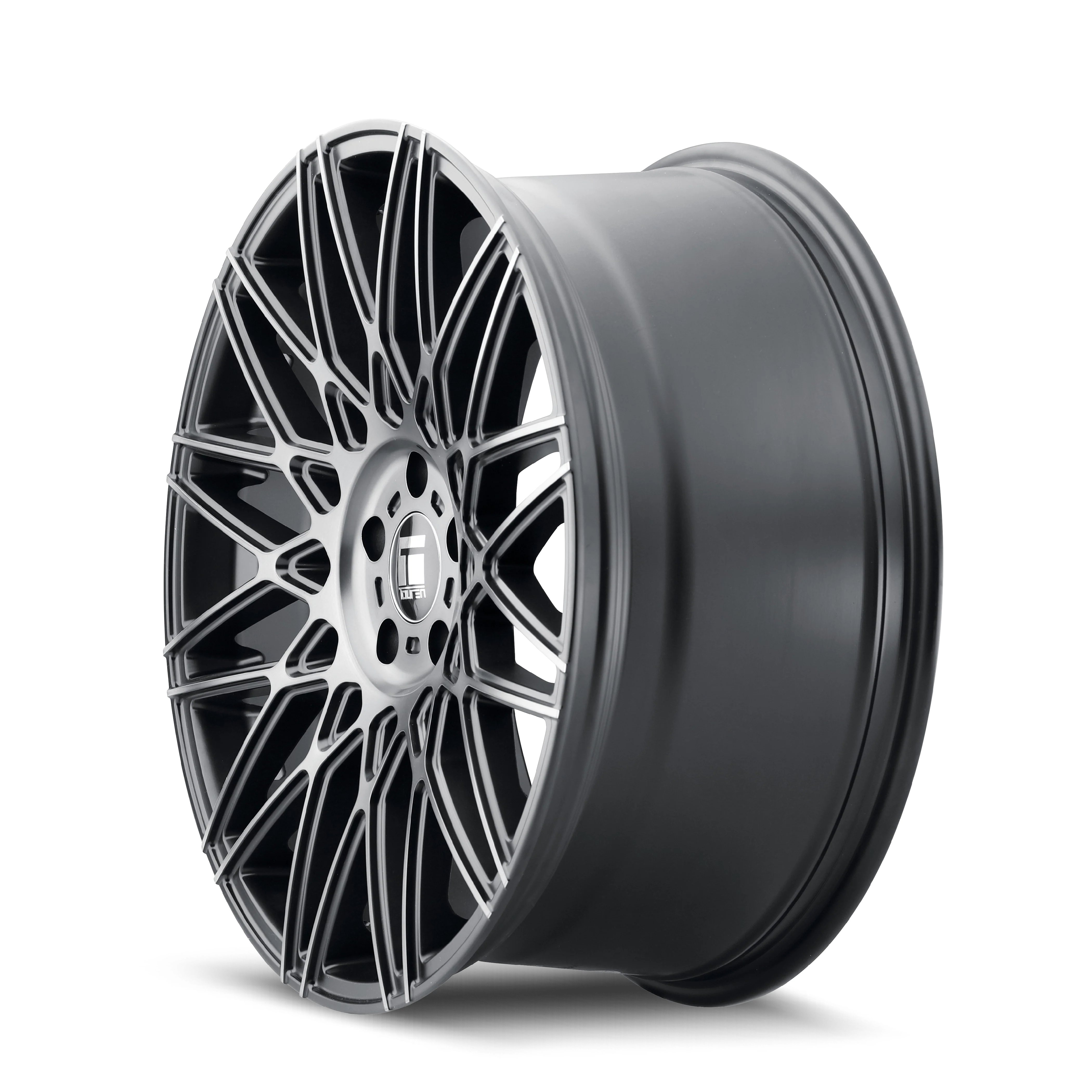 Touren - TOUREN TR78 3278 MATTE BLACK BRUSHED WITH DARK 18X8 5-108 40MM 63.5MM - Image 2