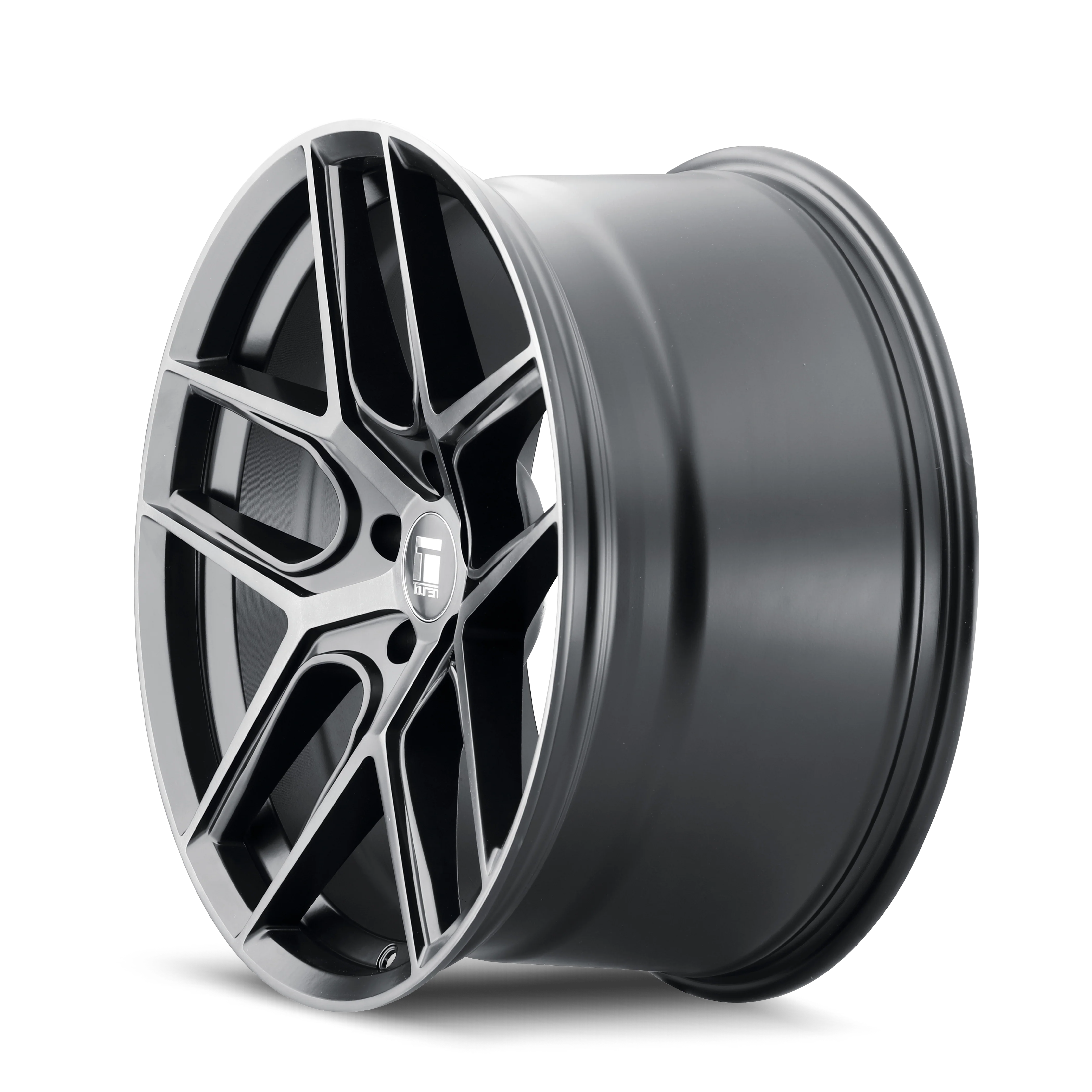 Touren - TOUREN TR79 3279 MATTE BLACK BRUSHED WITH DARK 20X10.5 5-112 40MM 66.56MM - Image 2