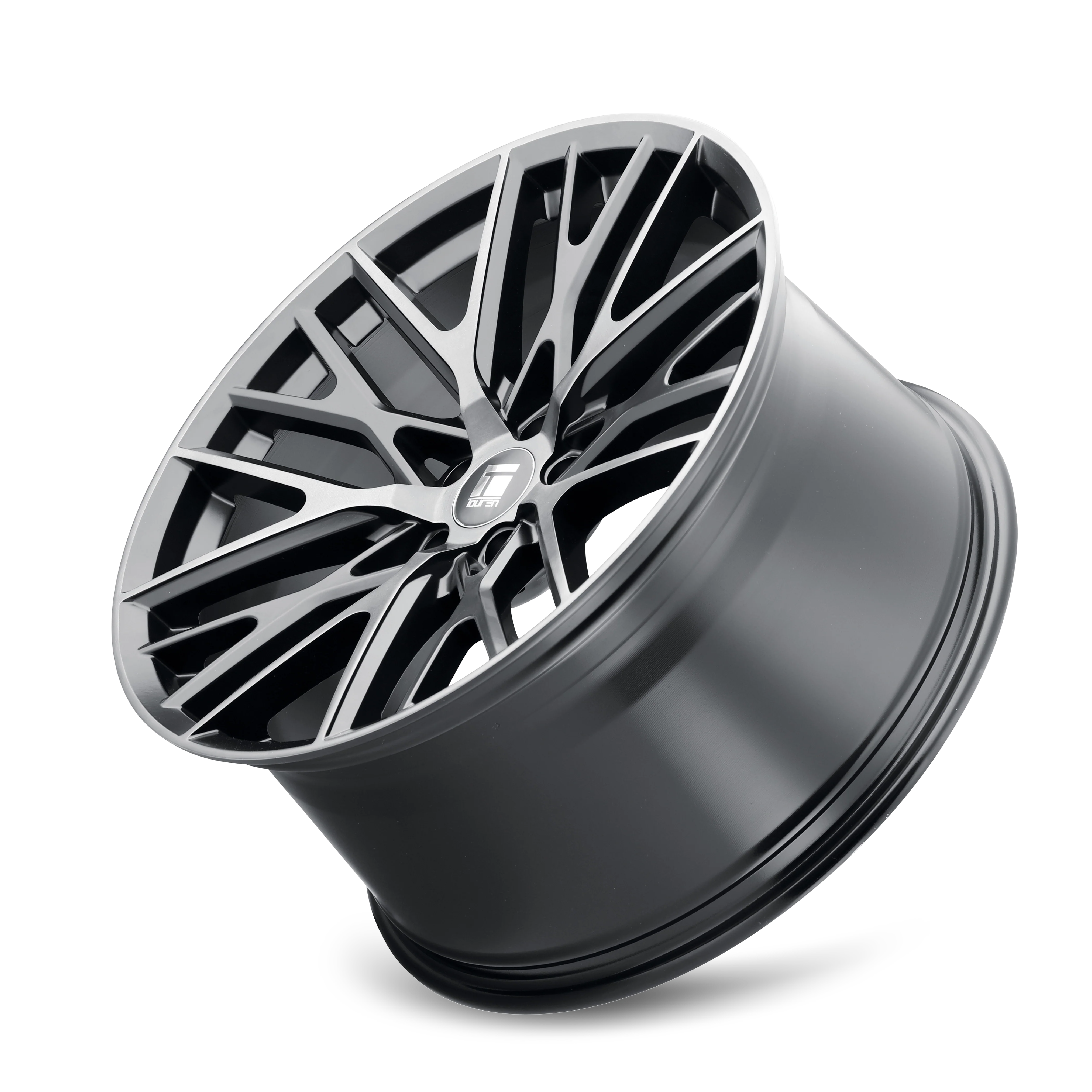Touren - TOUREN TR91 3291 MATTE BLACK BRUSHED WITH DARK 20X9 6-135 18MM 87.1MM - Image 3