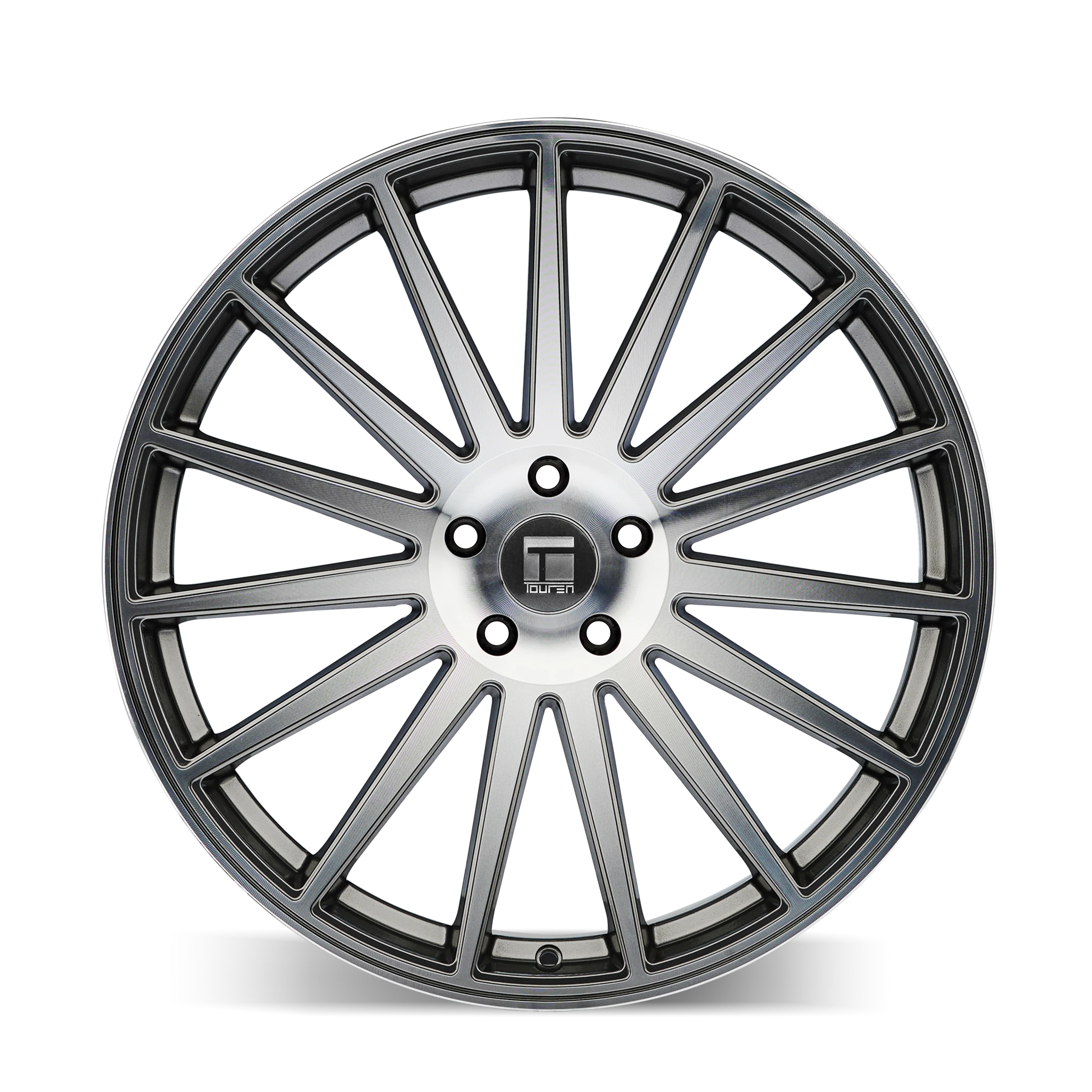 Touren - TOUREN TR92 3292 GLOSS GRAPHITE MACHINED FACE 17X8 5-112 35MM 66.56MM - Image 3