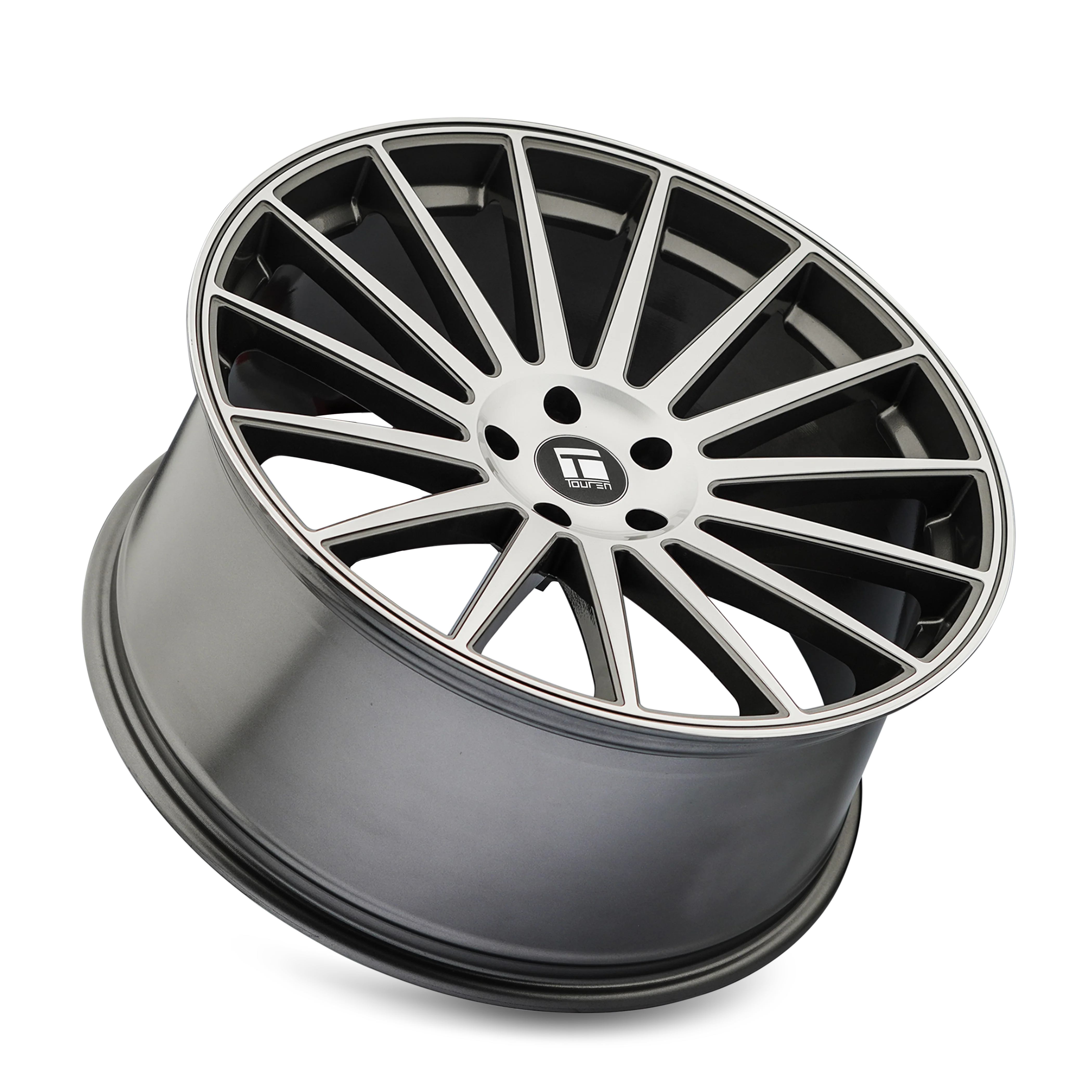 Touren - TOUREN TR92 3292 GLOSS GRAPHITE MACHINED FACE 20X10.5 5-112 35MM 66.56MM - Image 5