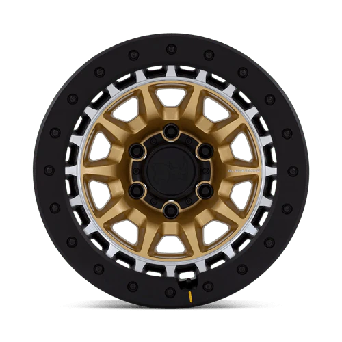 Black Rhino Wheels - TUSK 17X8.5 6X4.5 66.1 +0 M-GOLD-MCH - Image 3