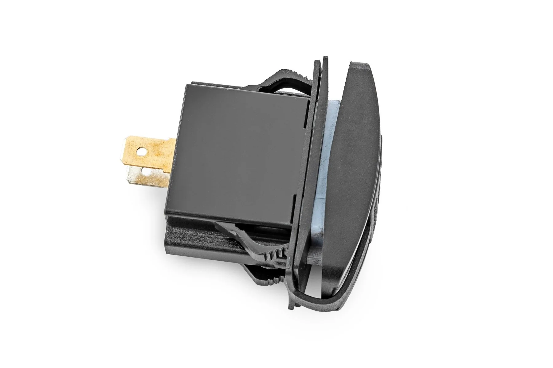 Rough Country - USB Switch Insert - 2x1 with Logo - Blue Back Light - Image 3