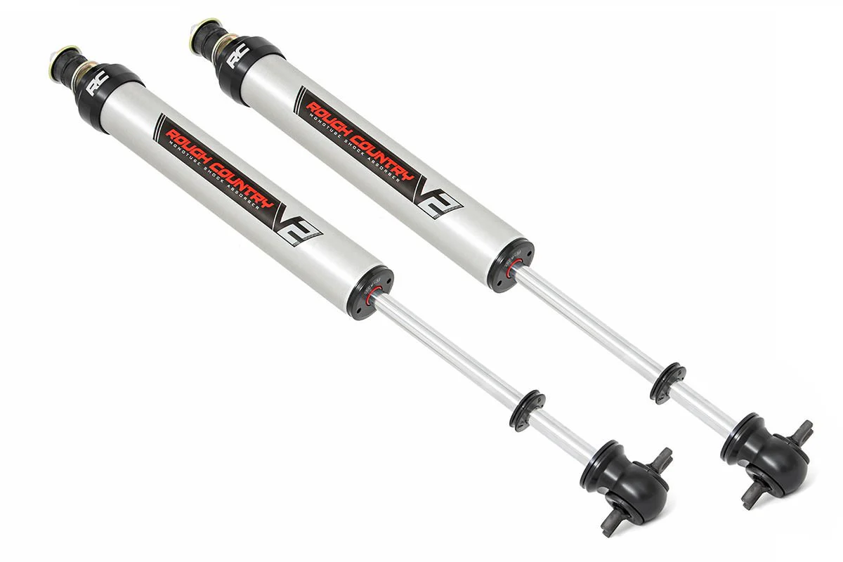 Rough Country - V2 Front Shocks - 3.5-4.5" - Jeep Wrangler TJ (97-06)/Wrangler Unlimited (04-06)