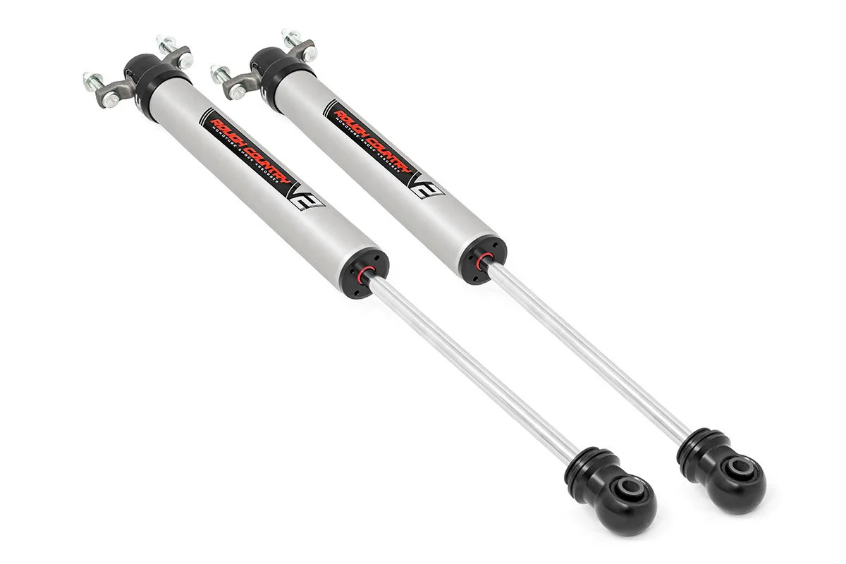 Rough Country - V2 Front Shocks - 5-8" - Chevy/GMC 2500HD/3500HD (11-25) - Image 2