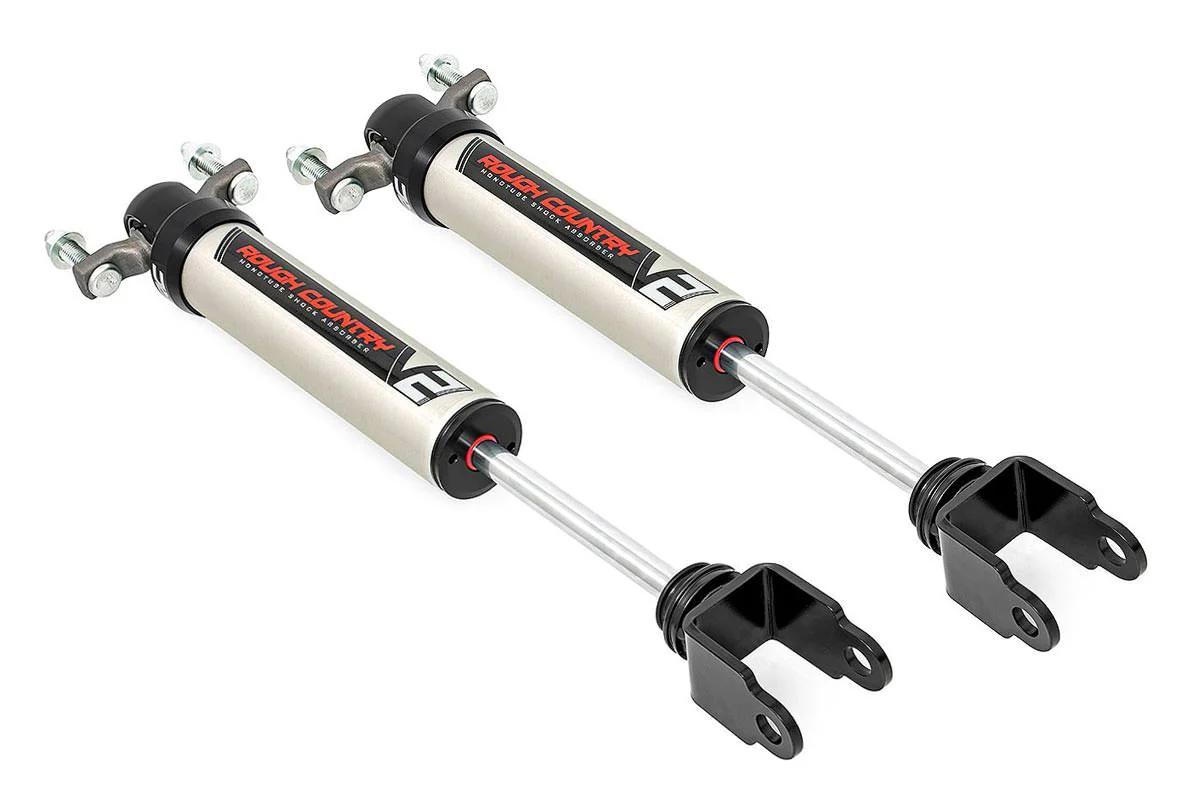 Rough Country - V2 Front Shocks - 5-8" - OEM Mount - Chevy/GMC 2500HD/3500HD (11-25)