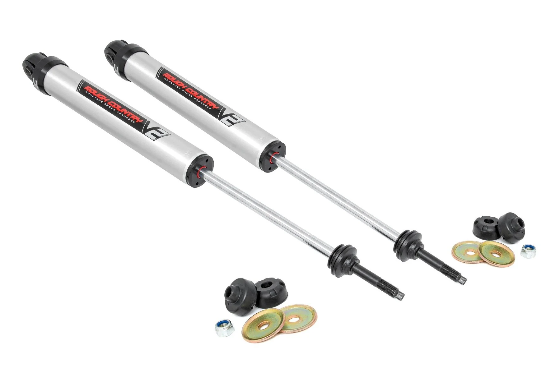 Rough Country - V2 Front Shocks - 6.5" - Dodge 1500 4WD (1994-2001)