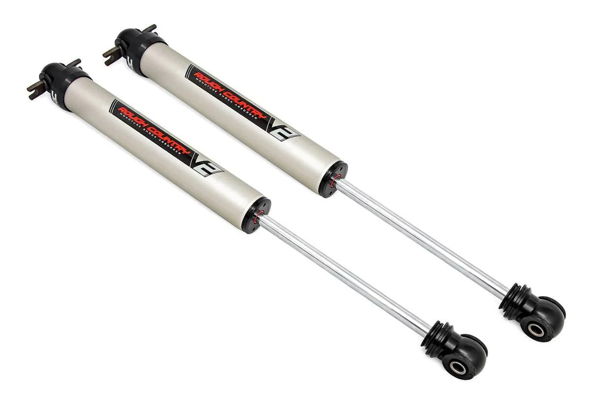 Rough Country - V2 Rear Shocks - 6-8" - Chevy 3/4-Ton Suburban 4WD (1992-1999)