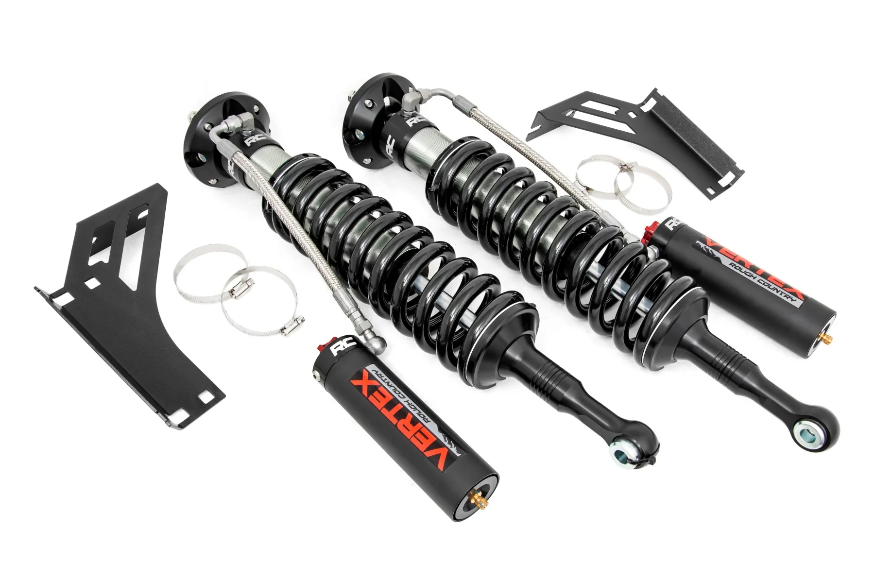 Rough Country - Vertex 2.5 Adjustable Coilovers - 3" - Toyota 4Runner 4WD (2010-2024)