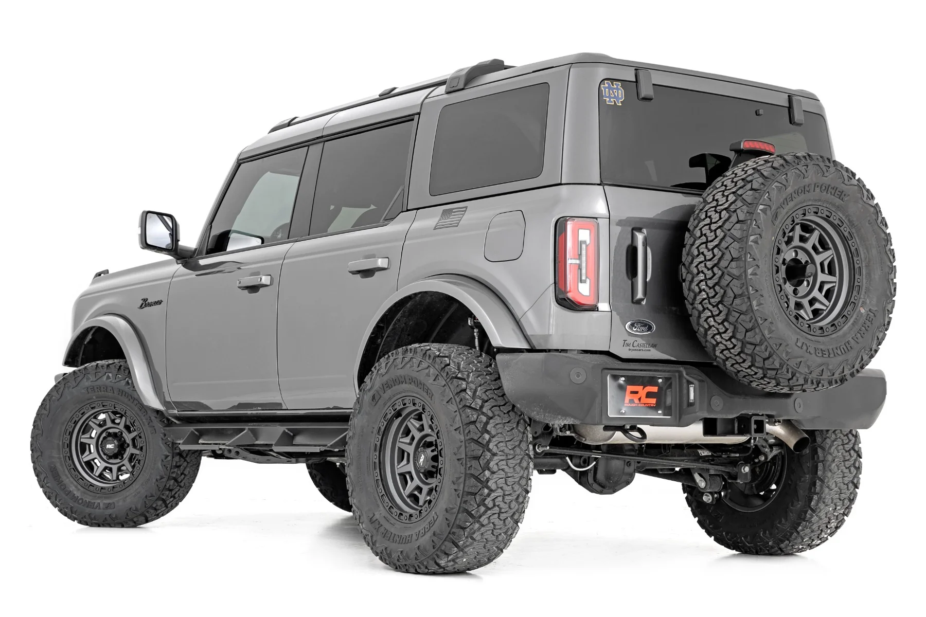 Rough Country - Vertex 2.5 Adjustable Coilovers - Rear - 3.5" - Ford Bronco 4WD (2021-2025) - Image 11