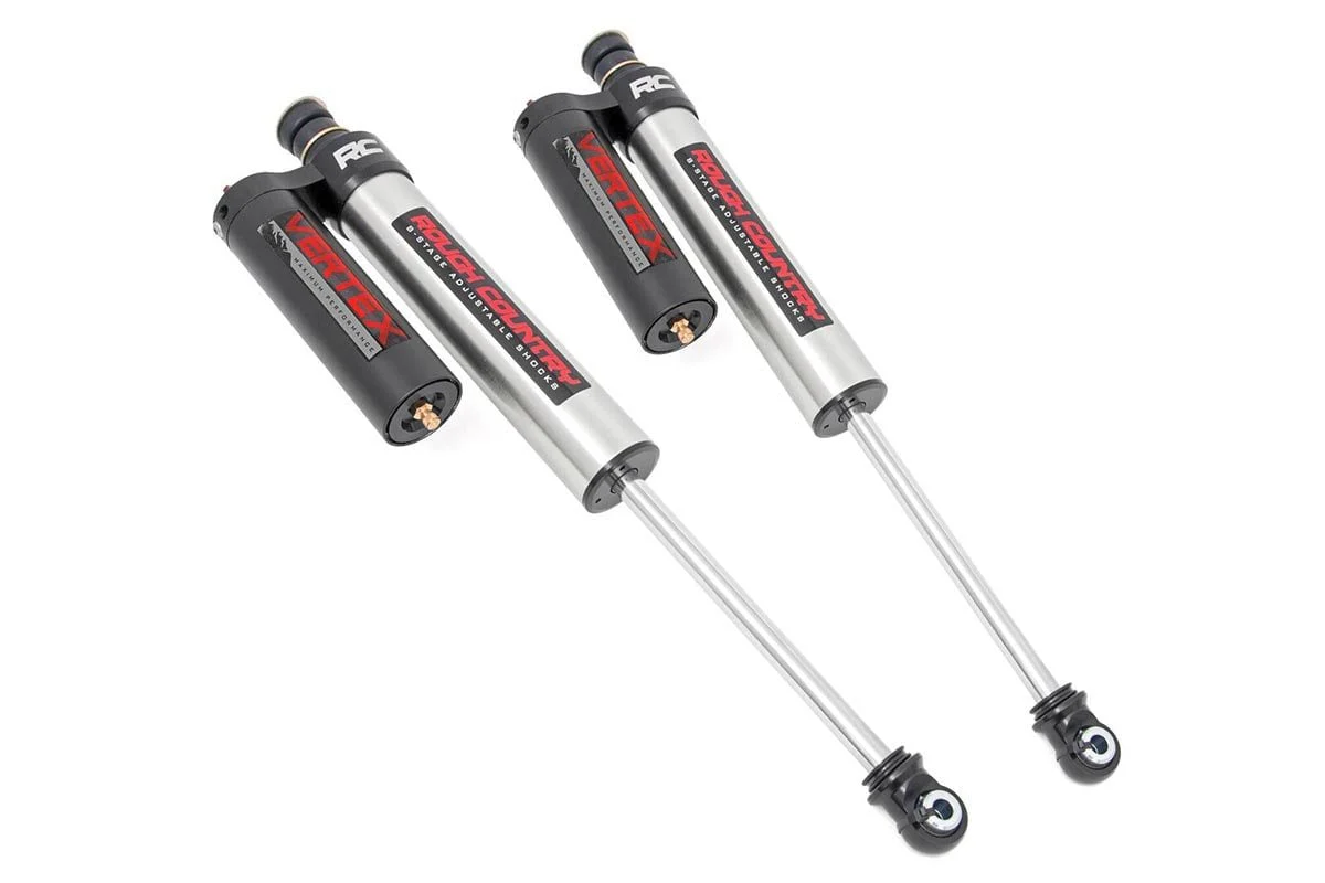 Rough Country - Vertex 2.5 Adjustable Front Shocks - 4.5-8" - Ford F-250 Super Duty (05-25)