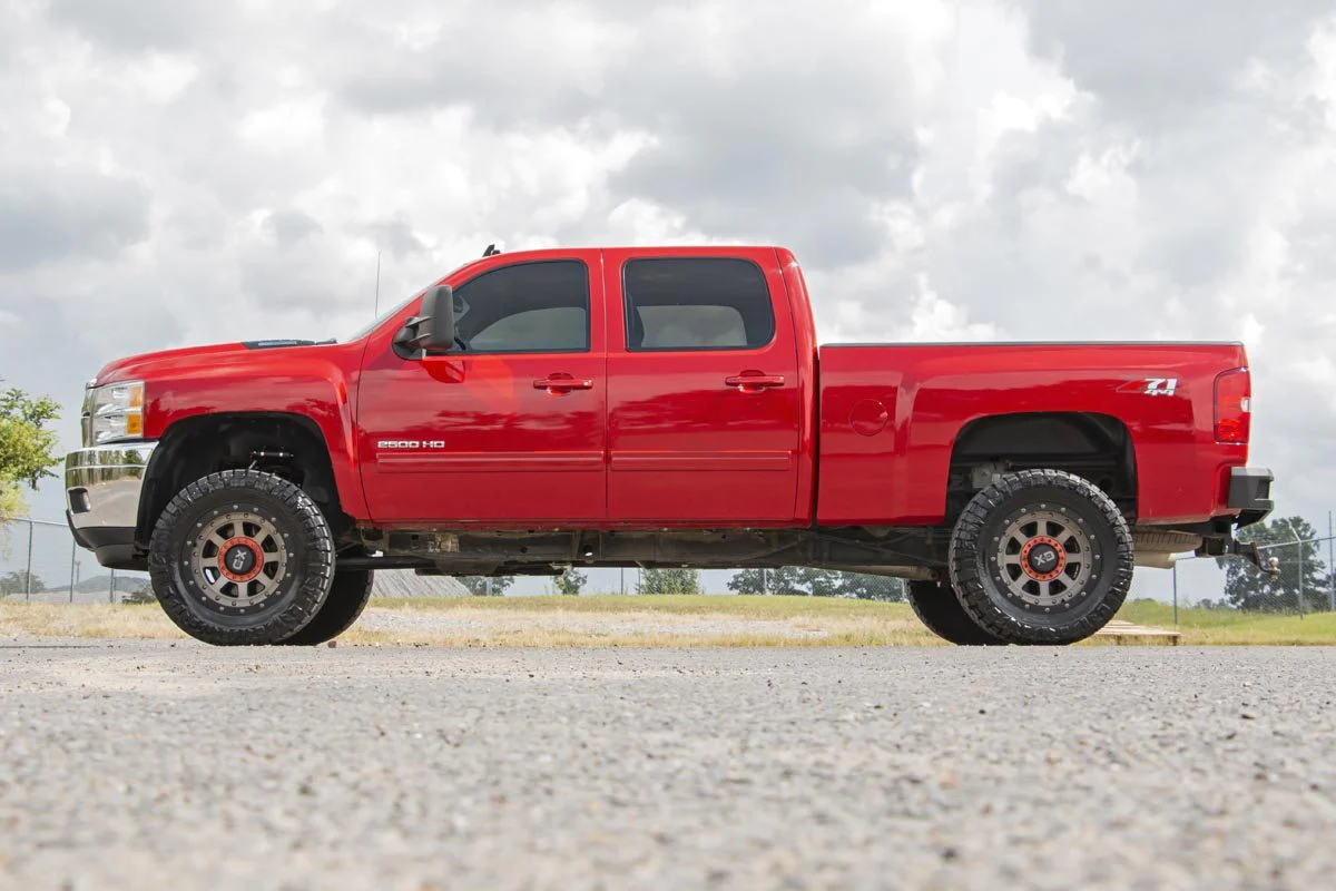 Rough Country - Vertex 2.5 Adjustable Rear Shocks - 3.5-7.5" - Chevy/GMC 2500HD/3500HD (11-25) - Image 3