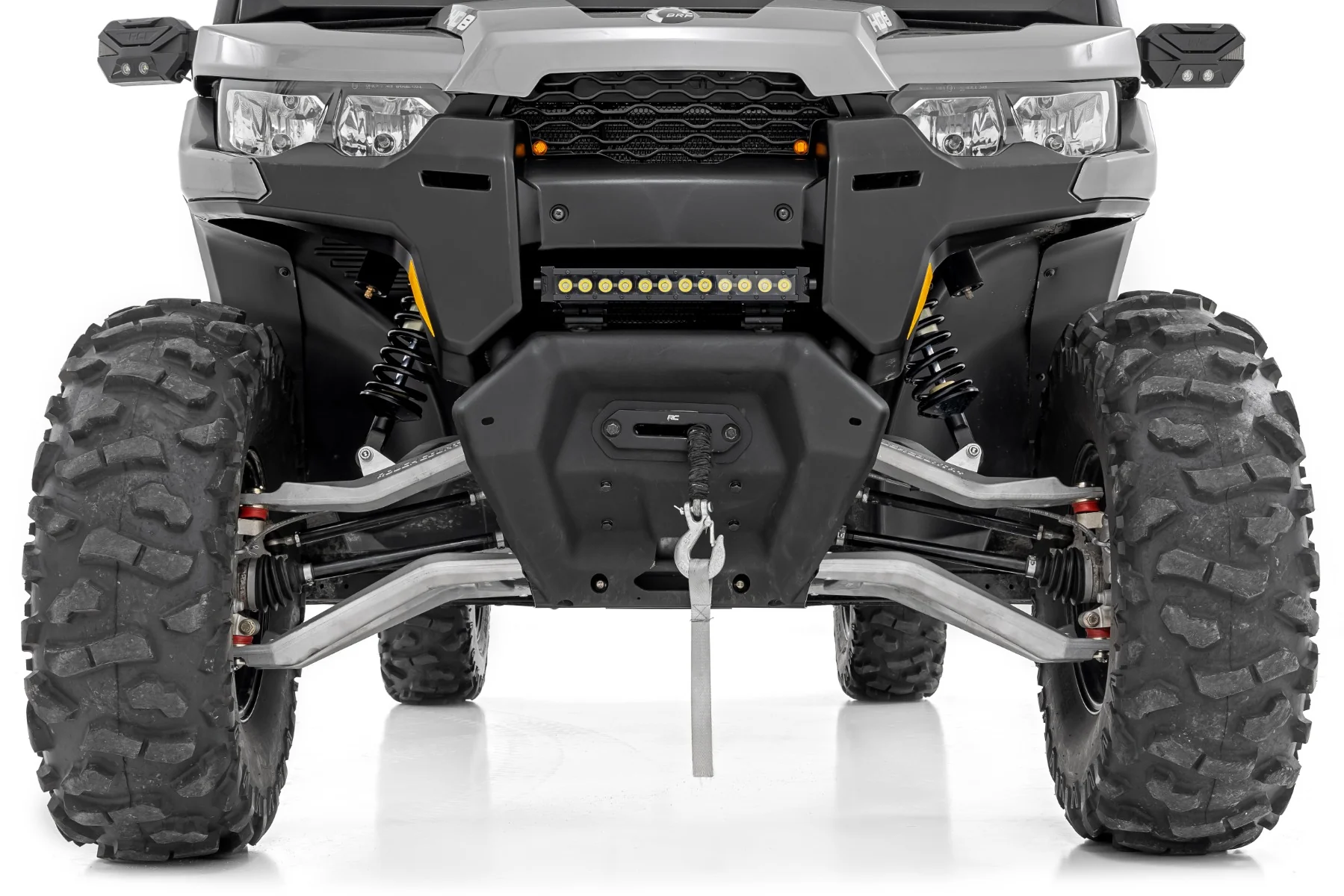 Rough Country - Vertex Front Coil Over Shock Pair - Adjustable - Can-Am Defender HD 5/HD 8/HD 9 - Image 9